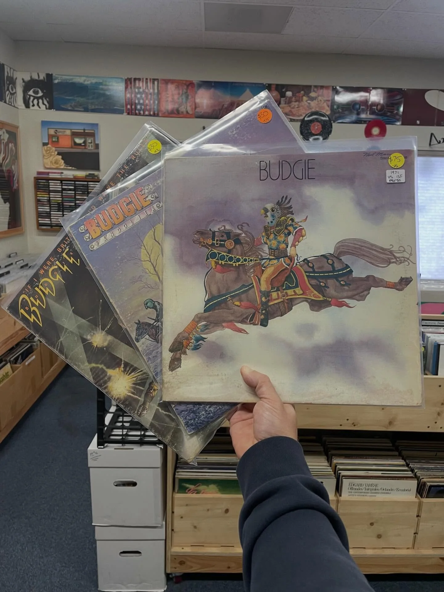 Dropping some rockin stuff in the bins today. Come through! Open til 6. 

#supportyourlocalrecordstore