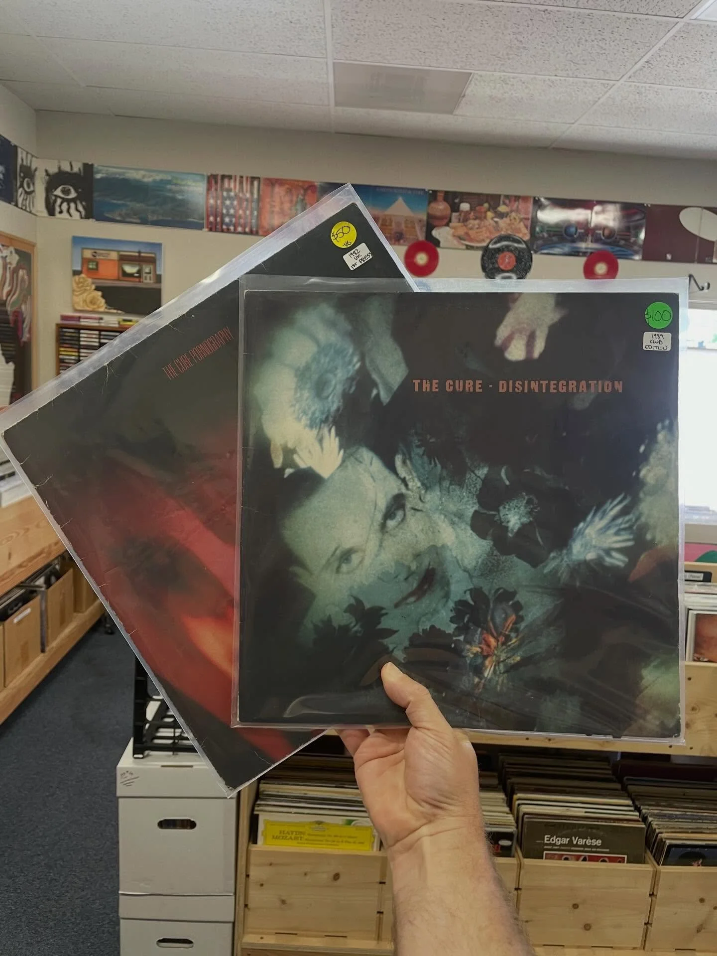 Nice assortment of 80s jams dropping in the new arrivals bins today! Come through! Open noon to 6 Wednesday through Saturday

#supportyourlocalrecordstore