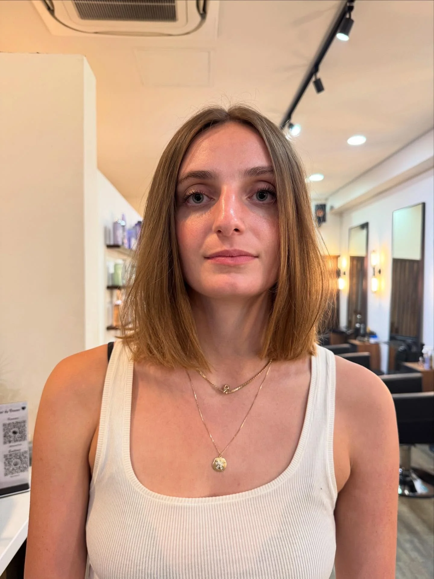 Lucy 
Haircut by @shonosukehair 

matono salon
28 West 8th Street, New York, NY