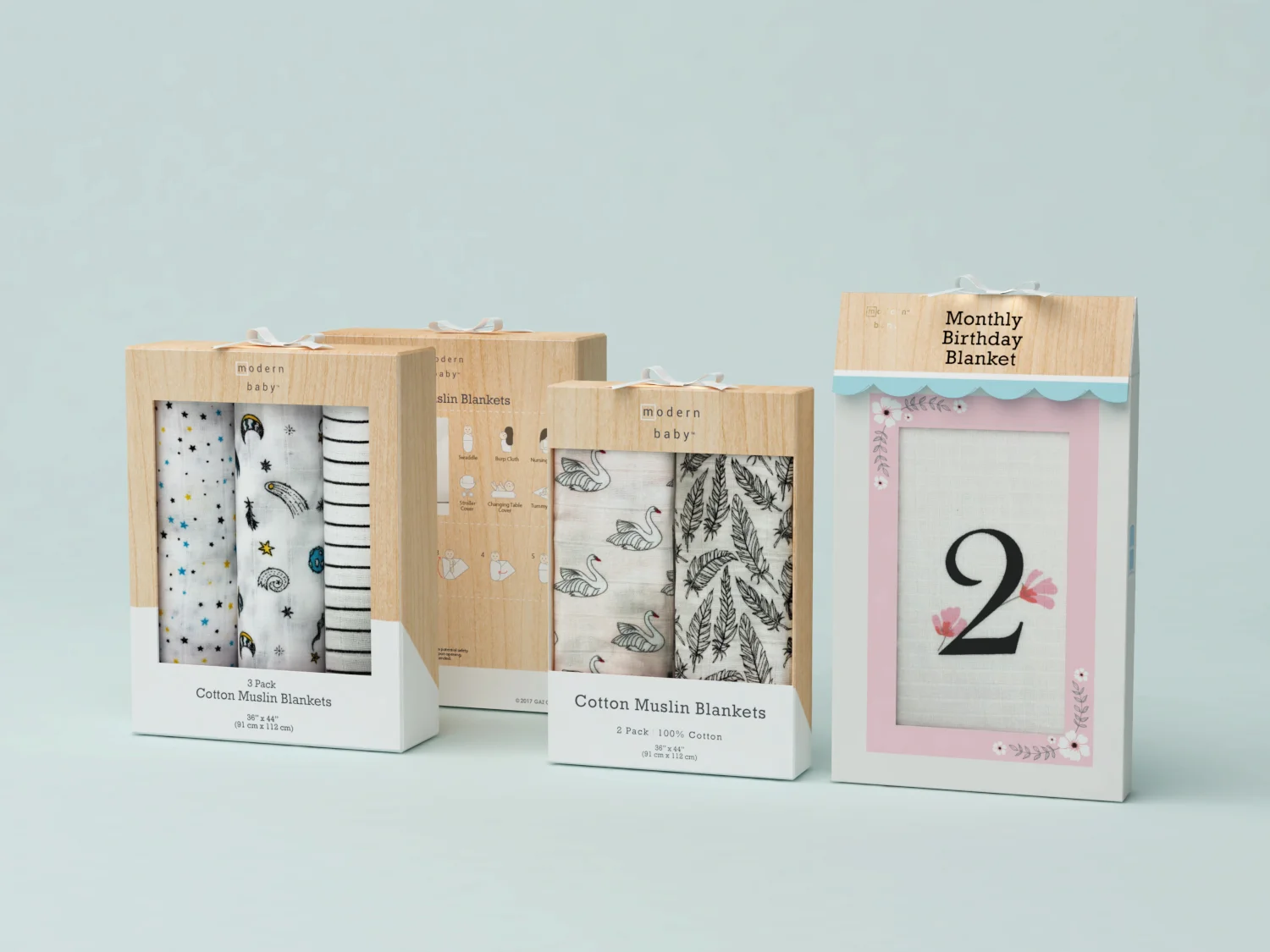 modern baby muslin blankets