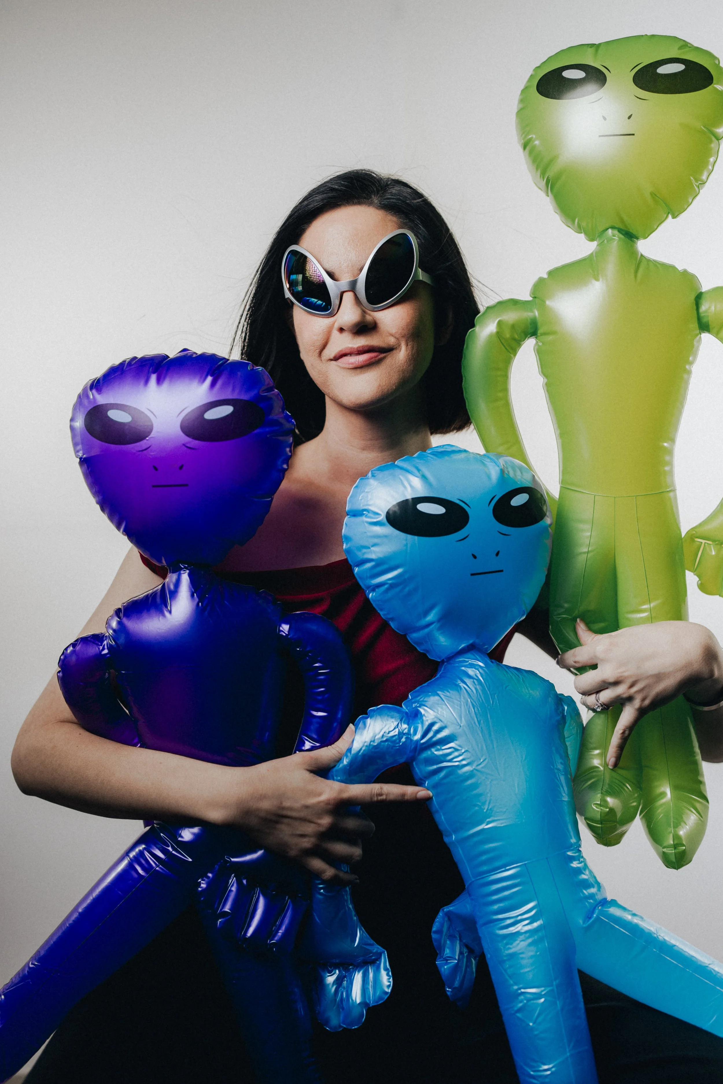 Vickie Lan - three aliens