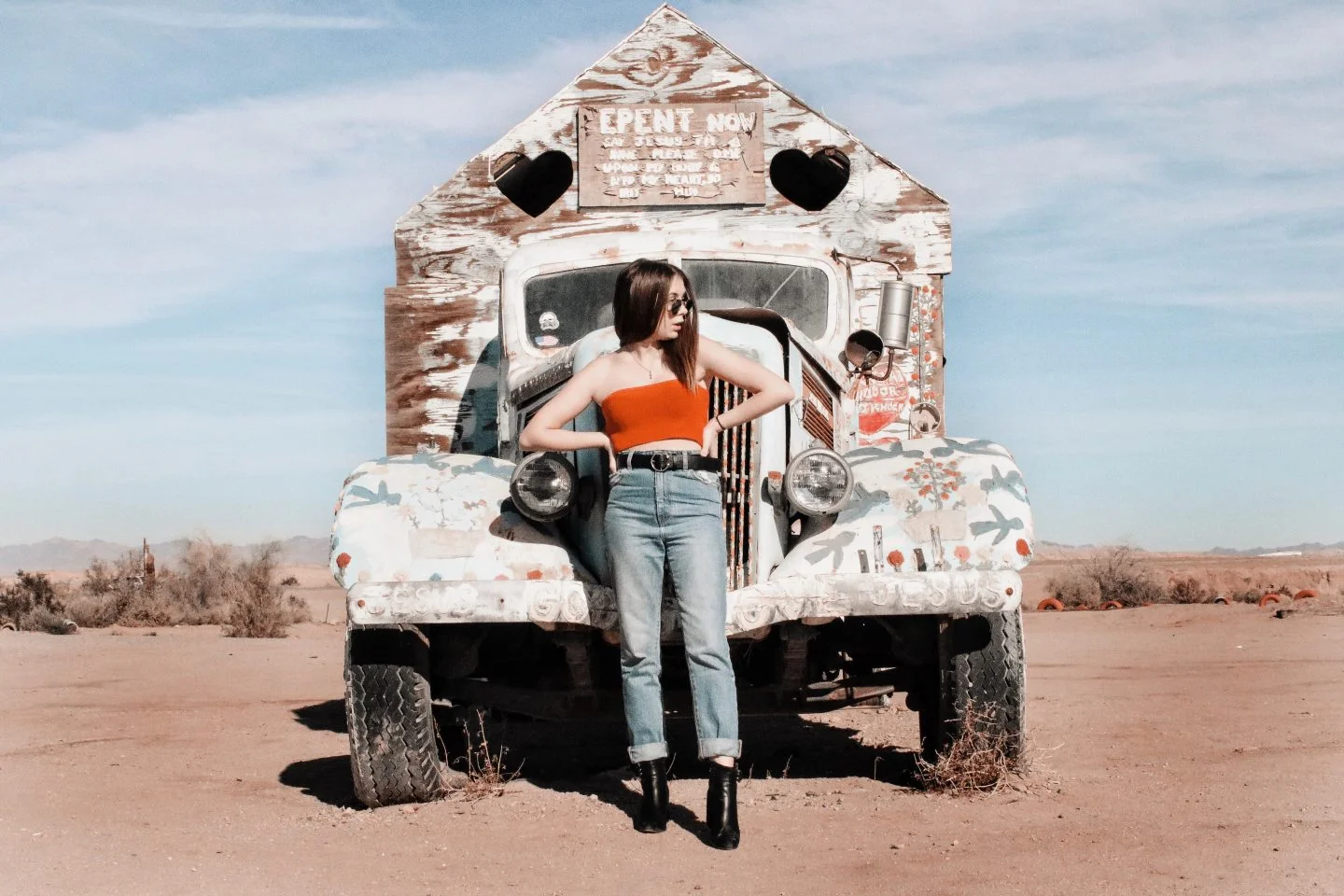 Visiting Salvation Mountain