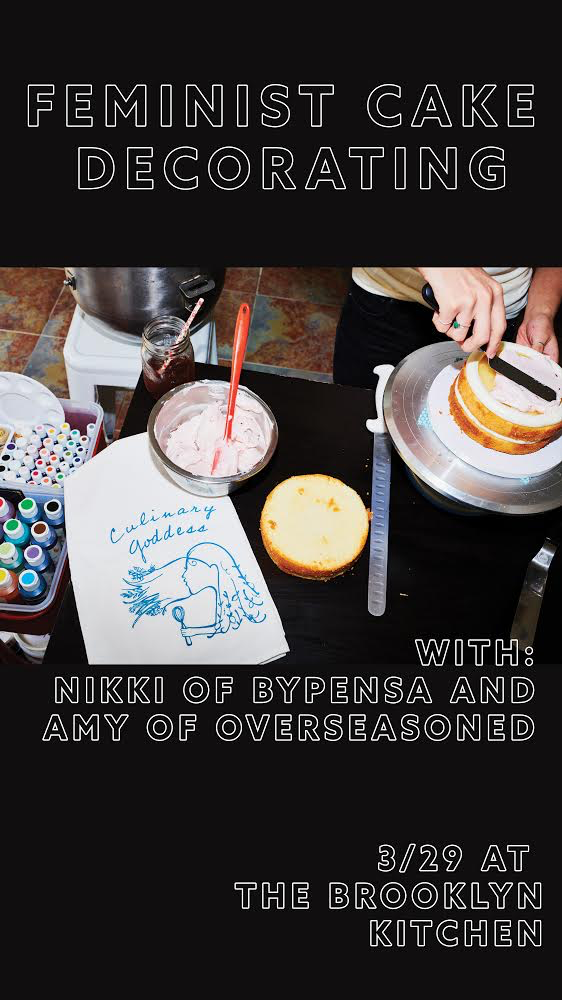 Feminist Cake Decorating Workshop