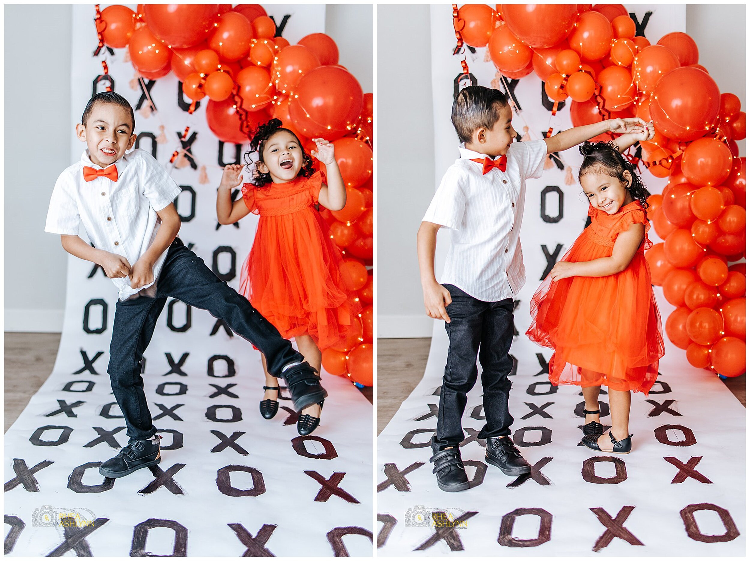 sibling valentine's day photos