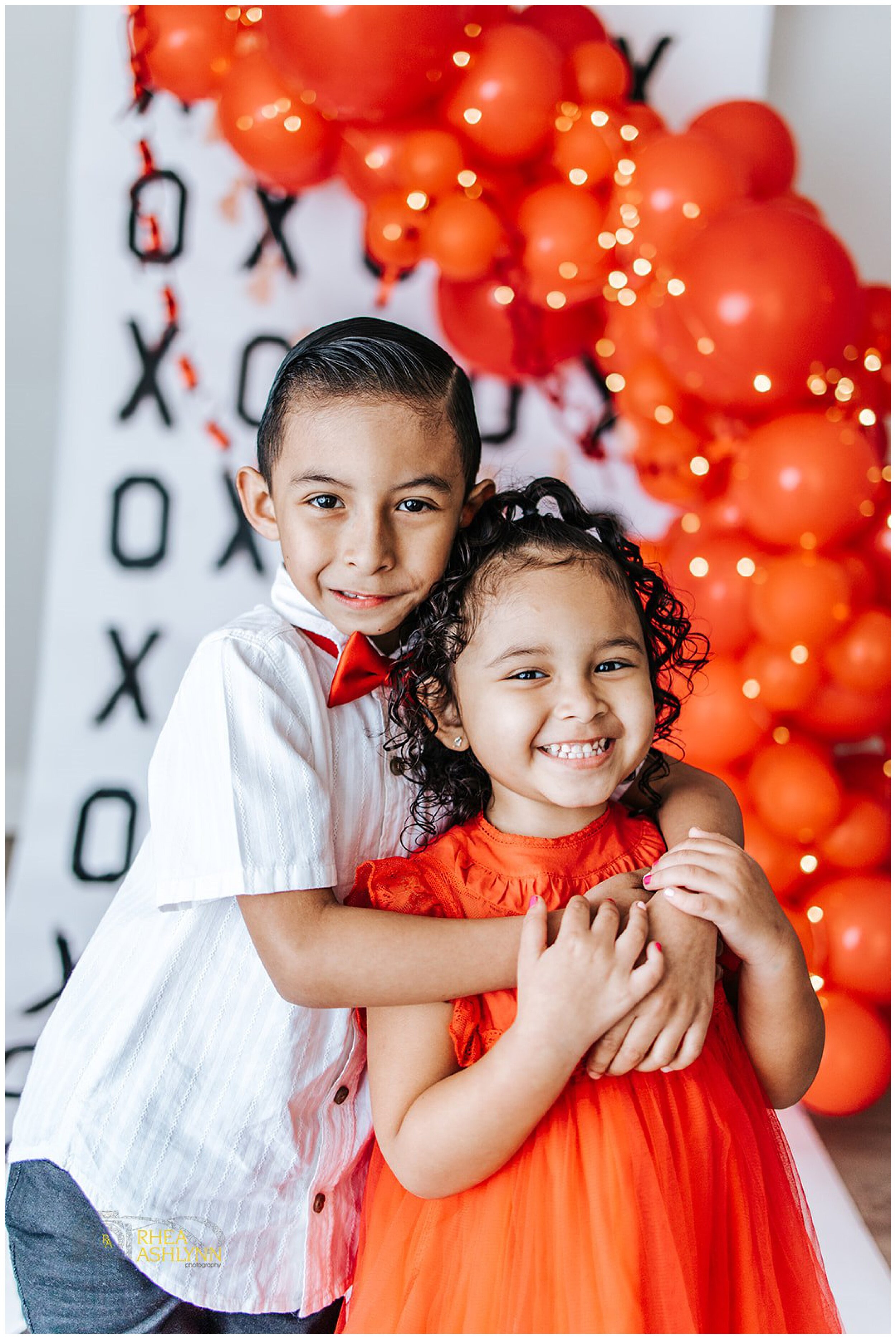 sibling valentine's day photos
