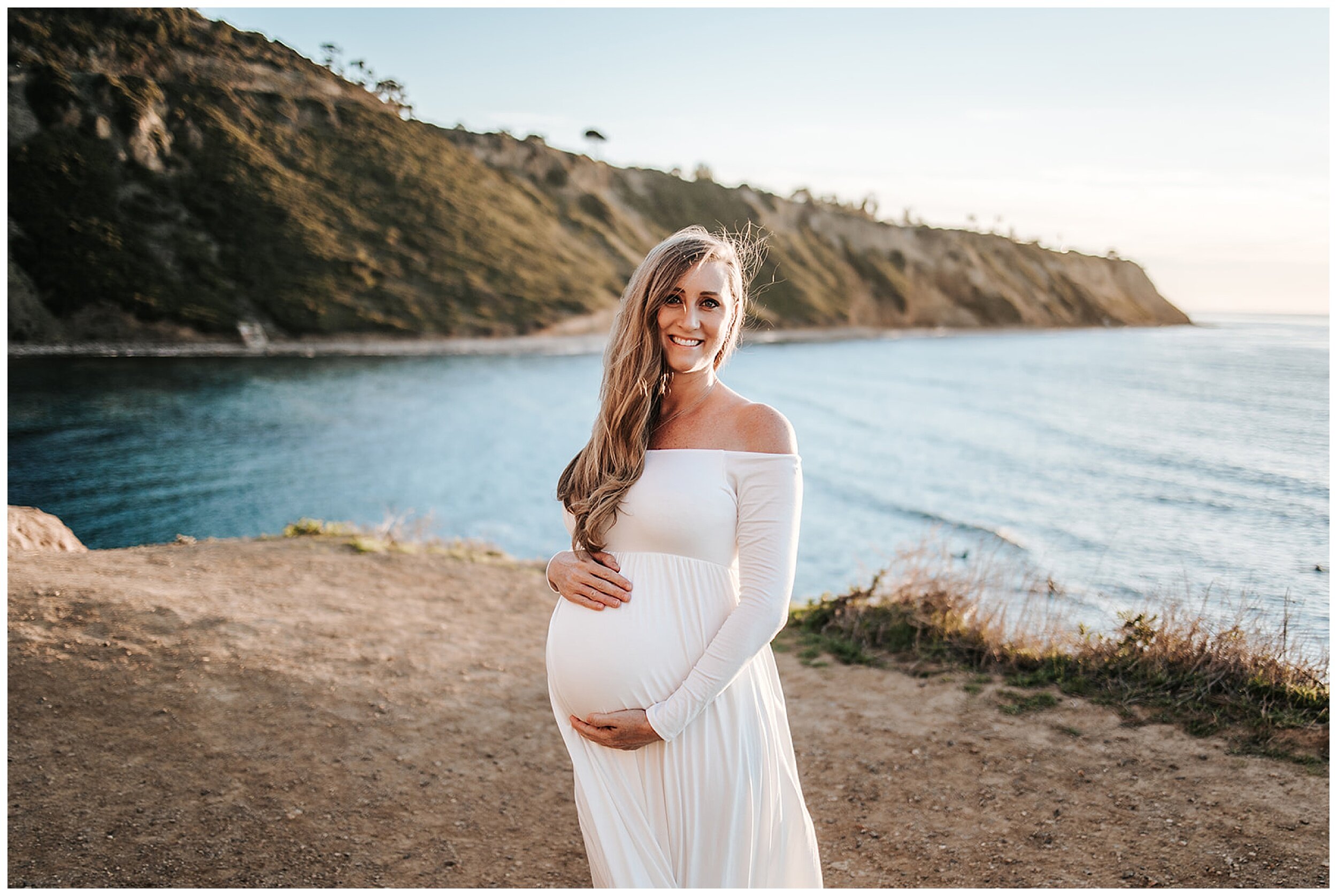 maternity photos on beach