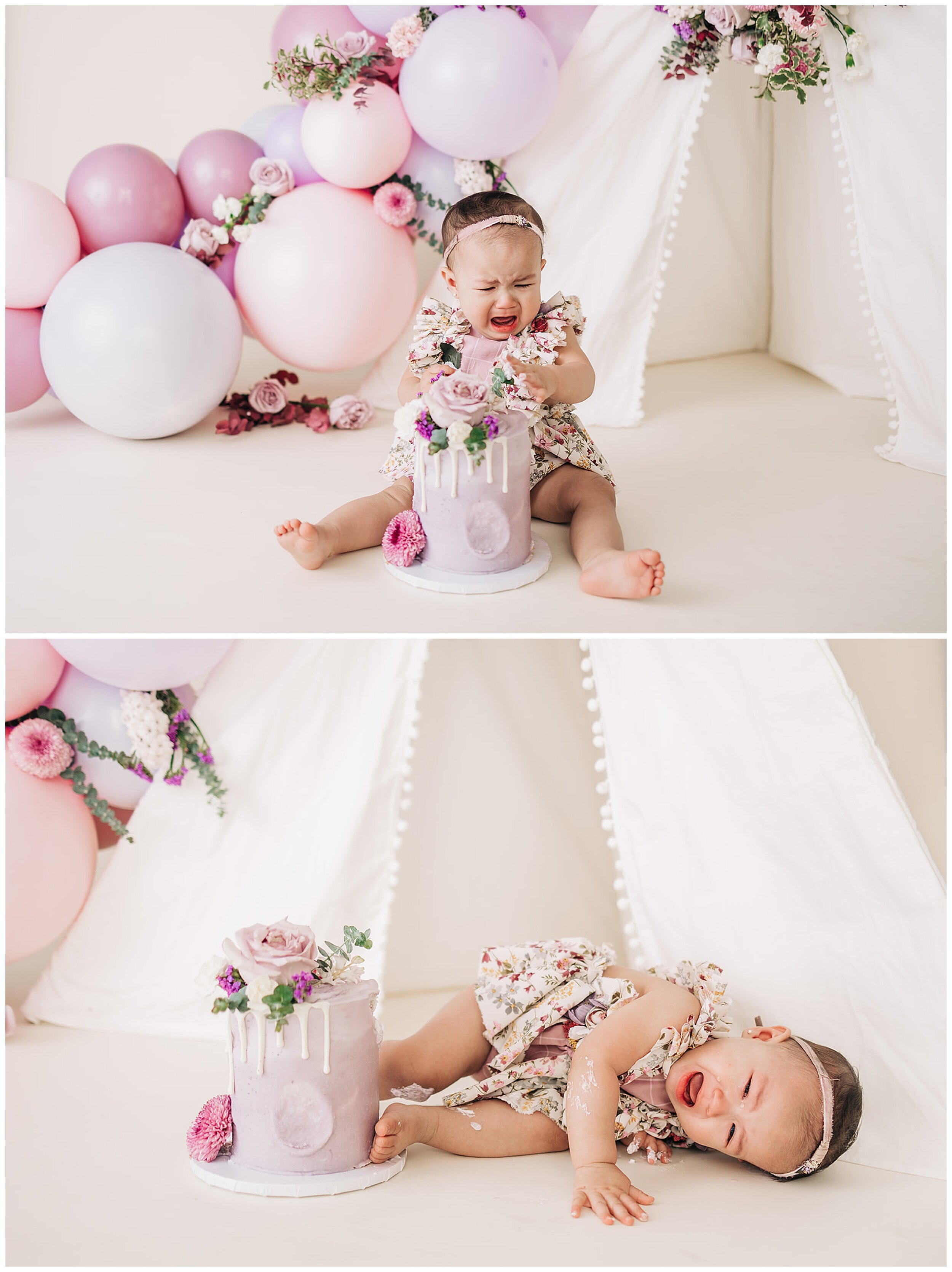 Fun First Birthday Ideas: A Girly Teepee First Birthday Photoshoot! — Rhea Ashlynn Photography