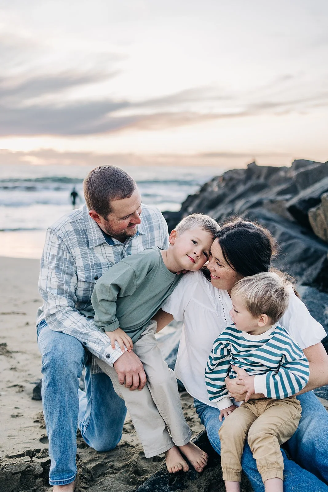 South Bay Family Photographer | Jetty Sunset Sessions