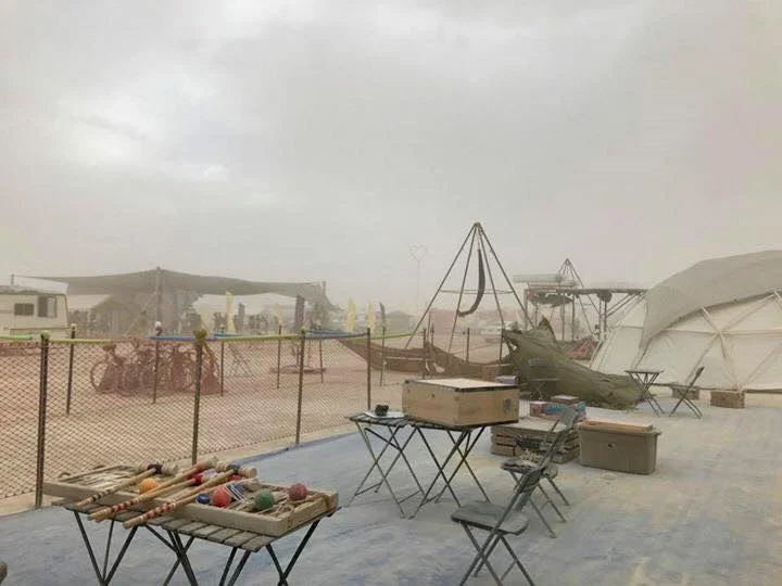 Part of our open game area outside the main lounge.