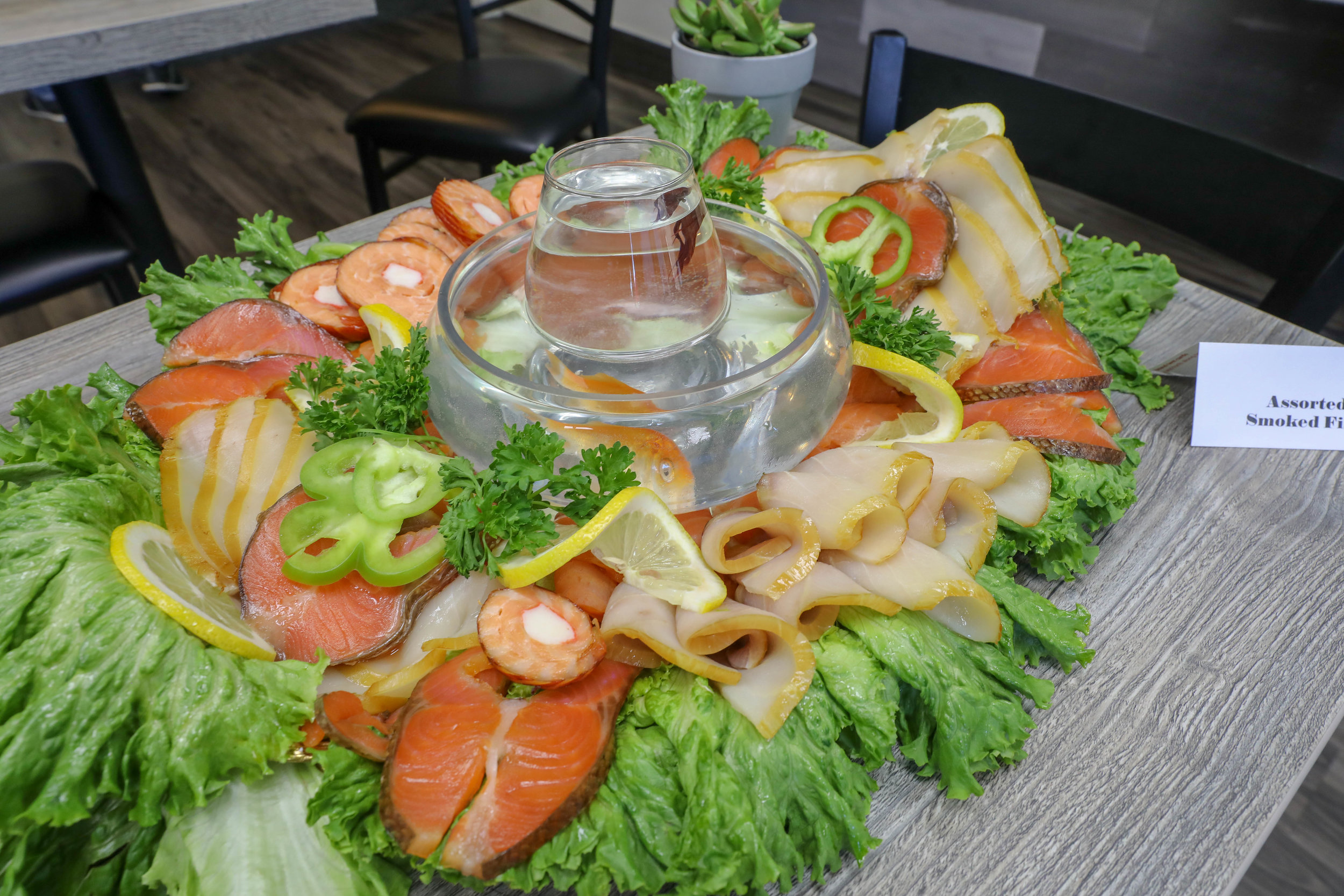  Assorted Smoked Fish Plate 