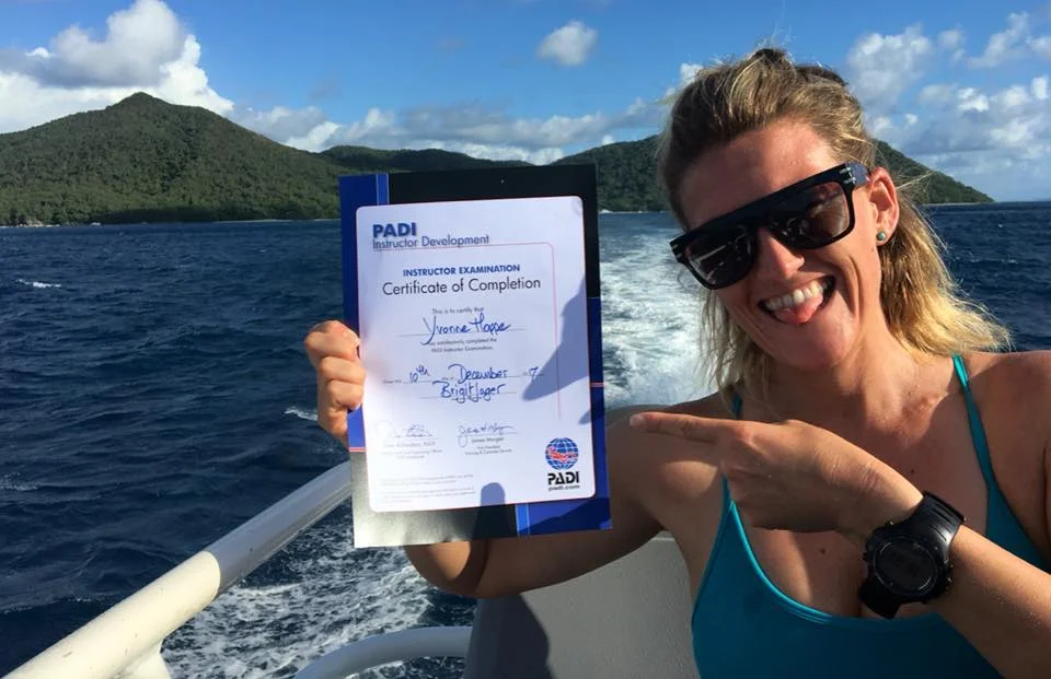 PADI dive instructor Yvonne certificate.jpg