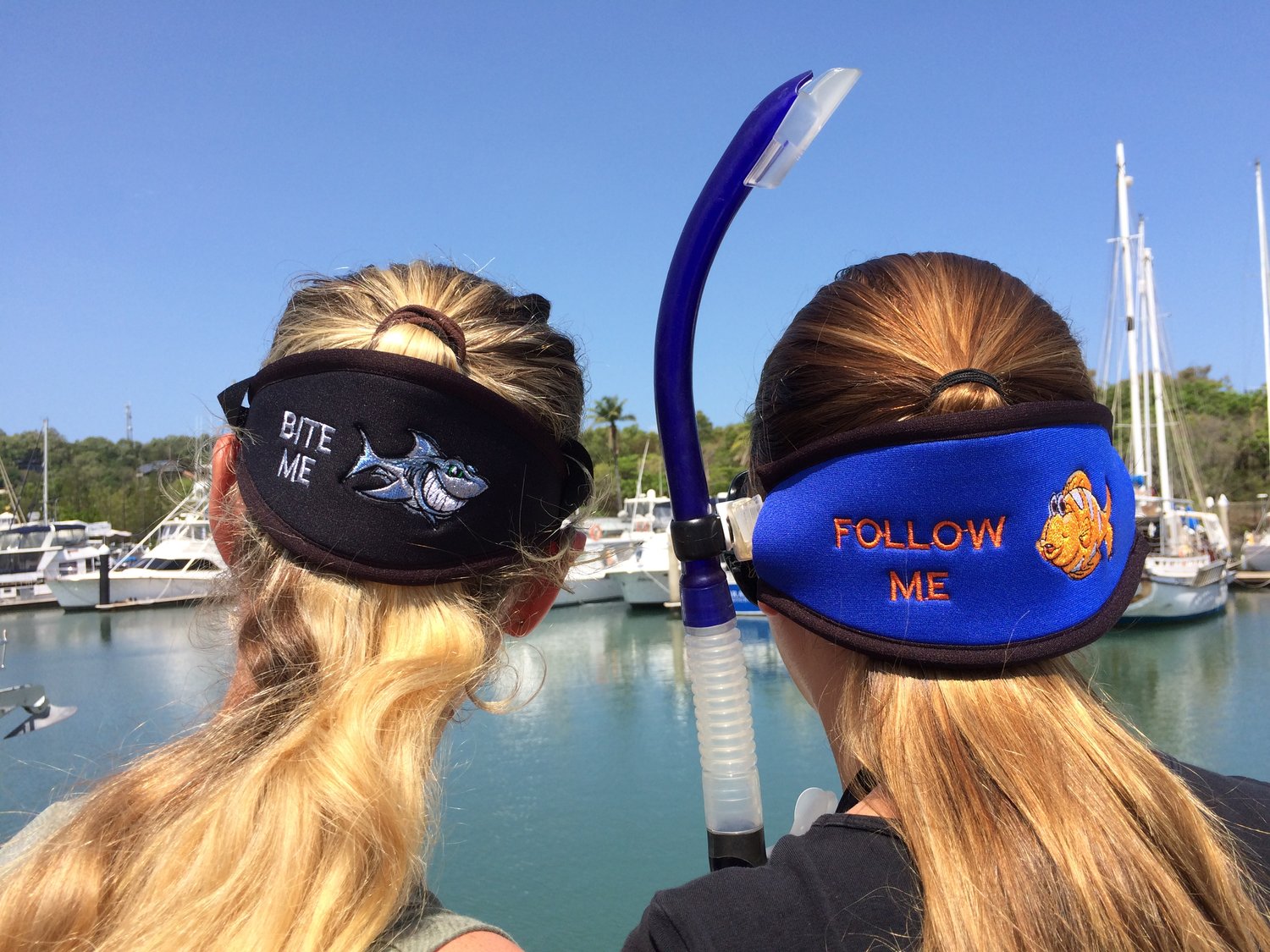 tin Melankoli legation Personalised custom made scuba mask strap tamers — Dive Instructor Academy