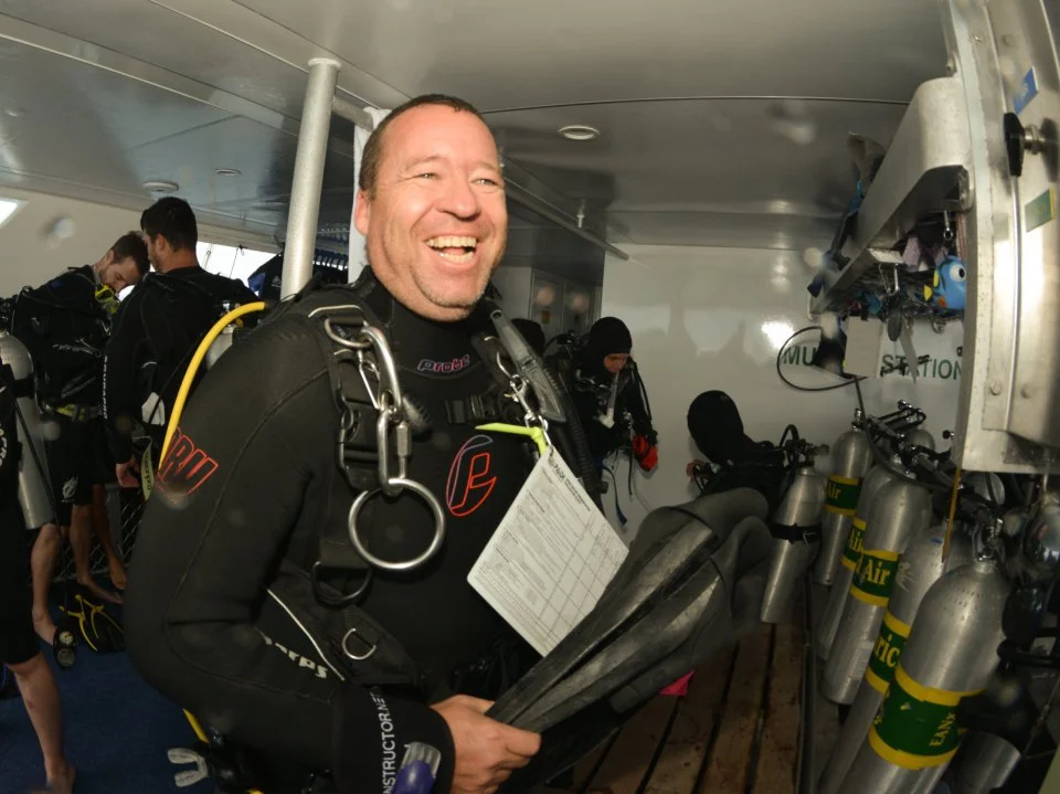 PADI Course Director Kai Steinbeck