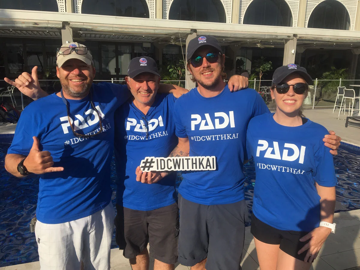 October 2019 PADI IDC with Kai