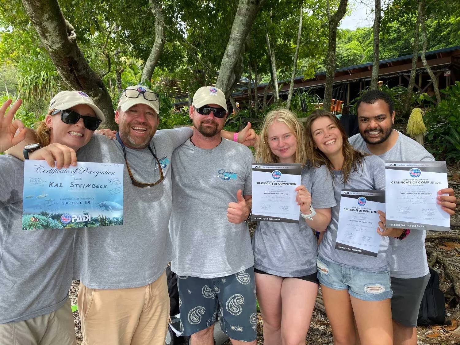 PADI IDC group January 2020