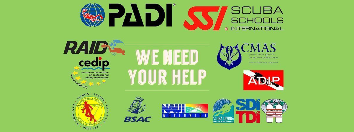 Help your dive center and dive pro