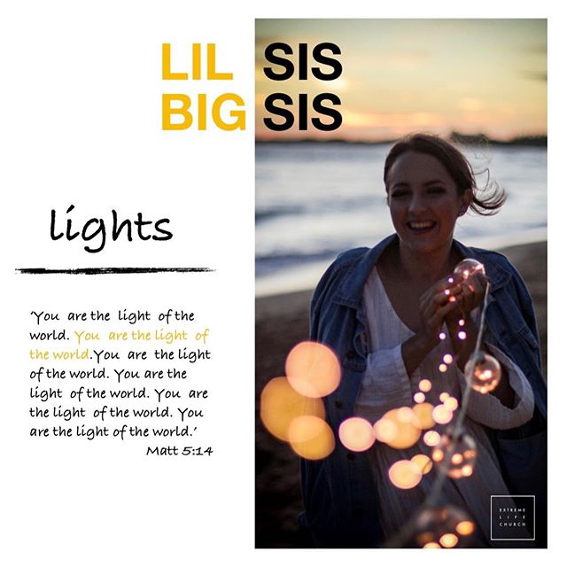 Lil Sis Big Sis is on in 1 week, Saturday 22nd June 10am at Extreme Life Church. It’s going to be an amazing time together to be encouraged and to enjoy a stunning morning tea and friendships. Come along and bring some friends ❤️