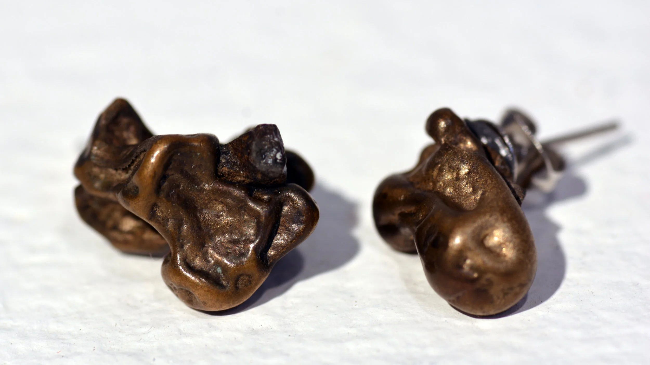 11 Ioanna Thymianidis SHRAPNEL EARRINGS cast bronze.jpg