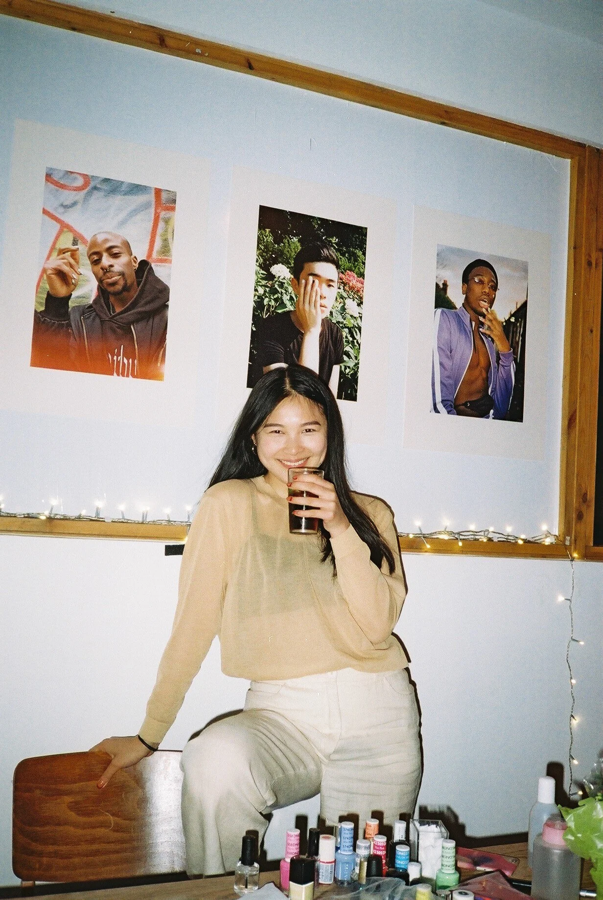 Founder Jess Young @ His Gaze Owns Her Exhibition