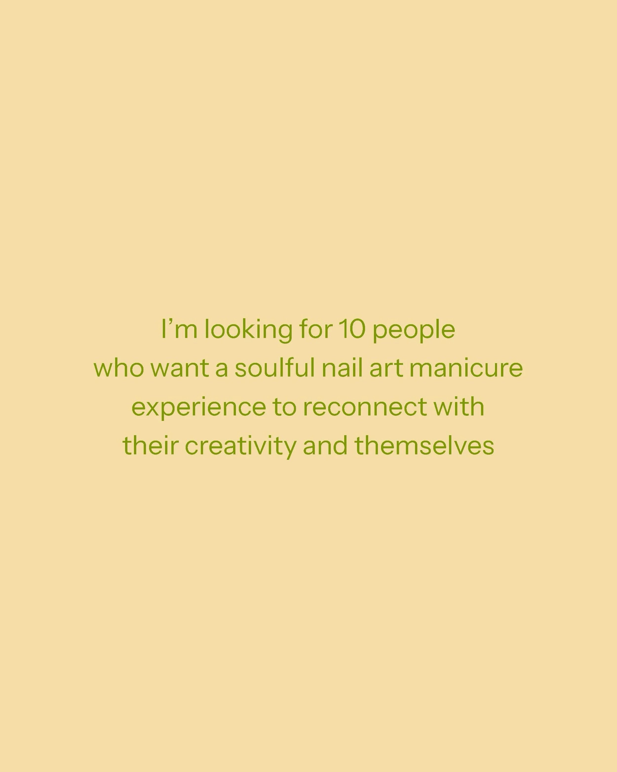 if this is you, DM me &lsquo;SOUL&rsquo; and we can book you in together 💅🤍✨

#londonnailartist #eastlondonnails #safespace #creativejourney #japanesenails