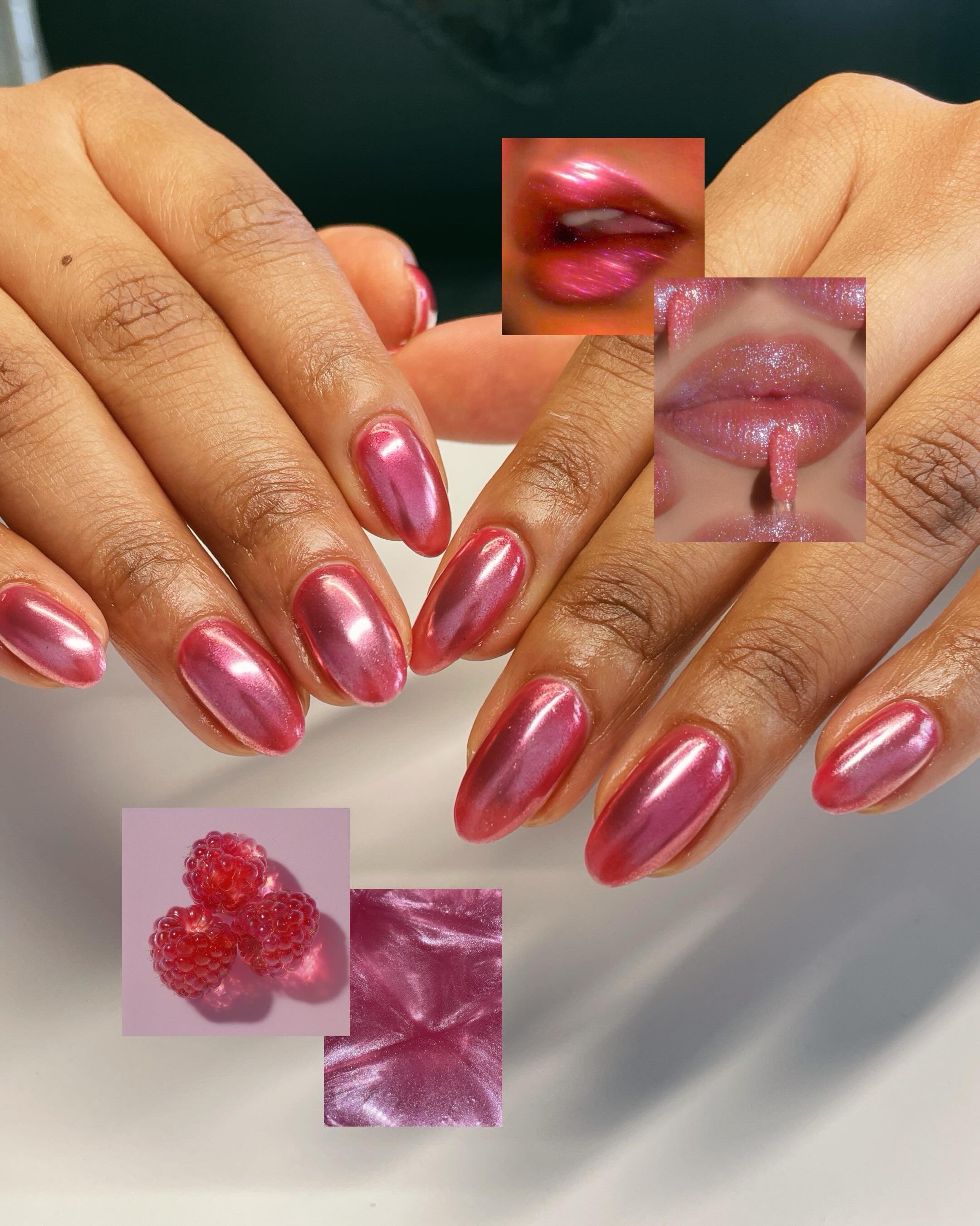 sparkly lipgloss 💞💋⁣ (euphoria s3 sucks but at least they inspired this set) 
silver gel nail art level + BIAB ⁣
⁣
want to experience your very own nail transformation?⁣
DM me &lsquo;SOUL&rsquo; and I&rsquo;ll show you how ✨
&zwnj;⁣
using:
&zwnj;⁣
