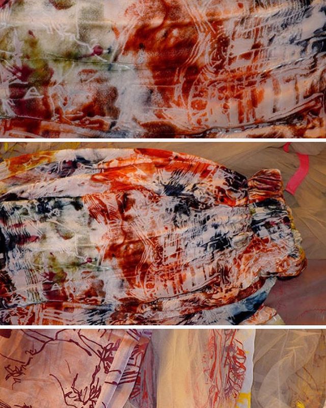 Close up details from my collection capturing colour and texture 🍭🌈
-
#fashion #gfw #gfw25 #gfw18 #textiles #vogue #print #screenprinting #flocking #devore #womenswear #abstract #art
