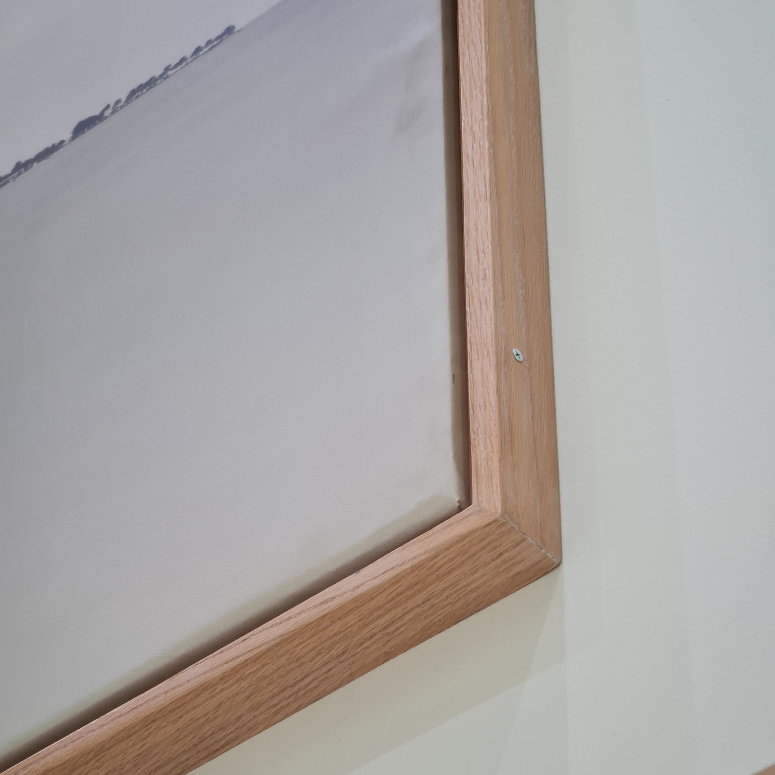 These wooden frames really finish the images off professionally