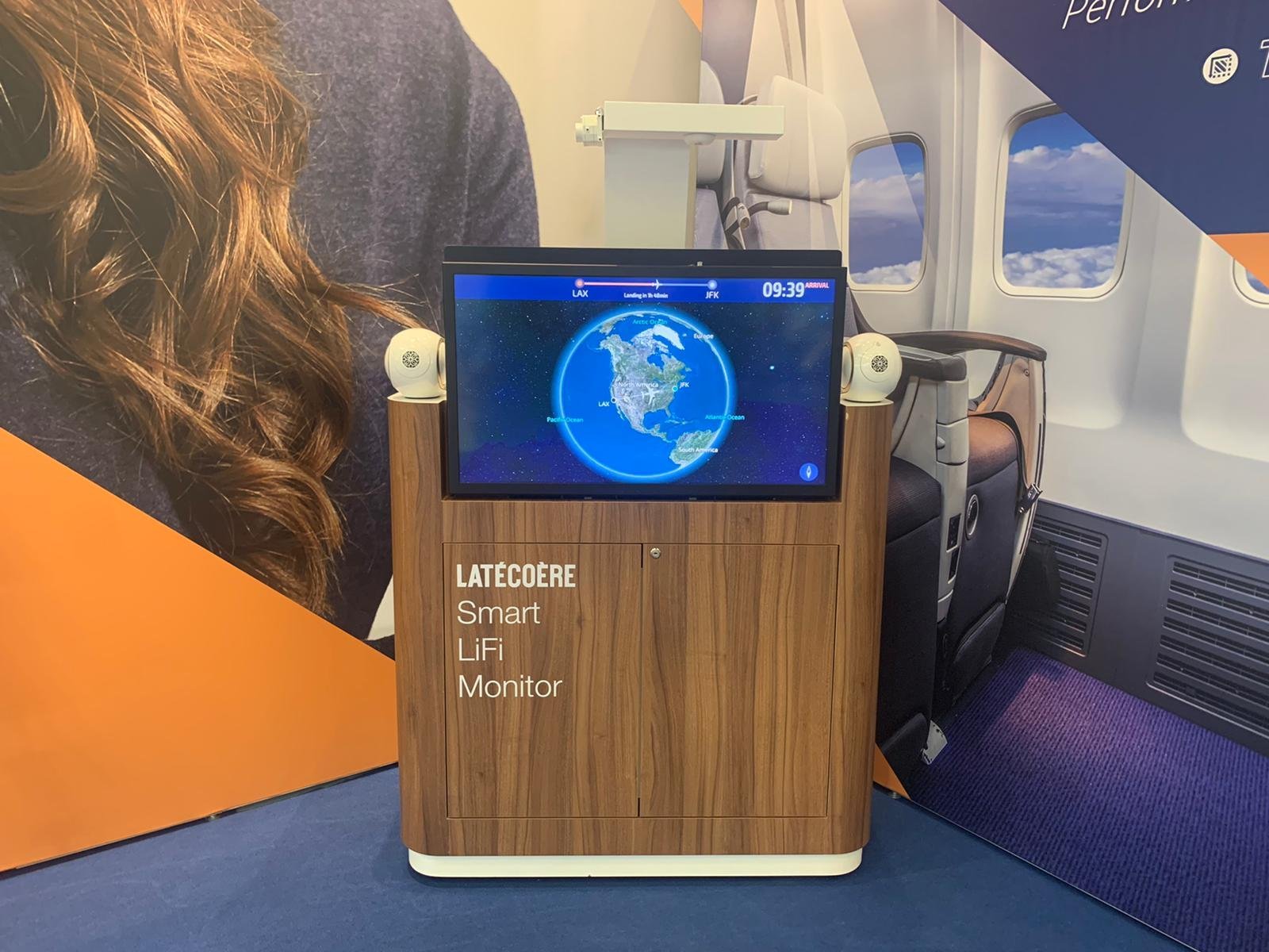 FlightPath3D and Latécoère Announced A Partnership To Supply 4K Plug and Play 3D Flight Map on Smart LiFi Monitor