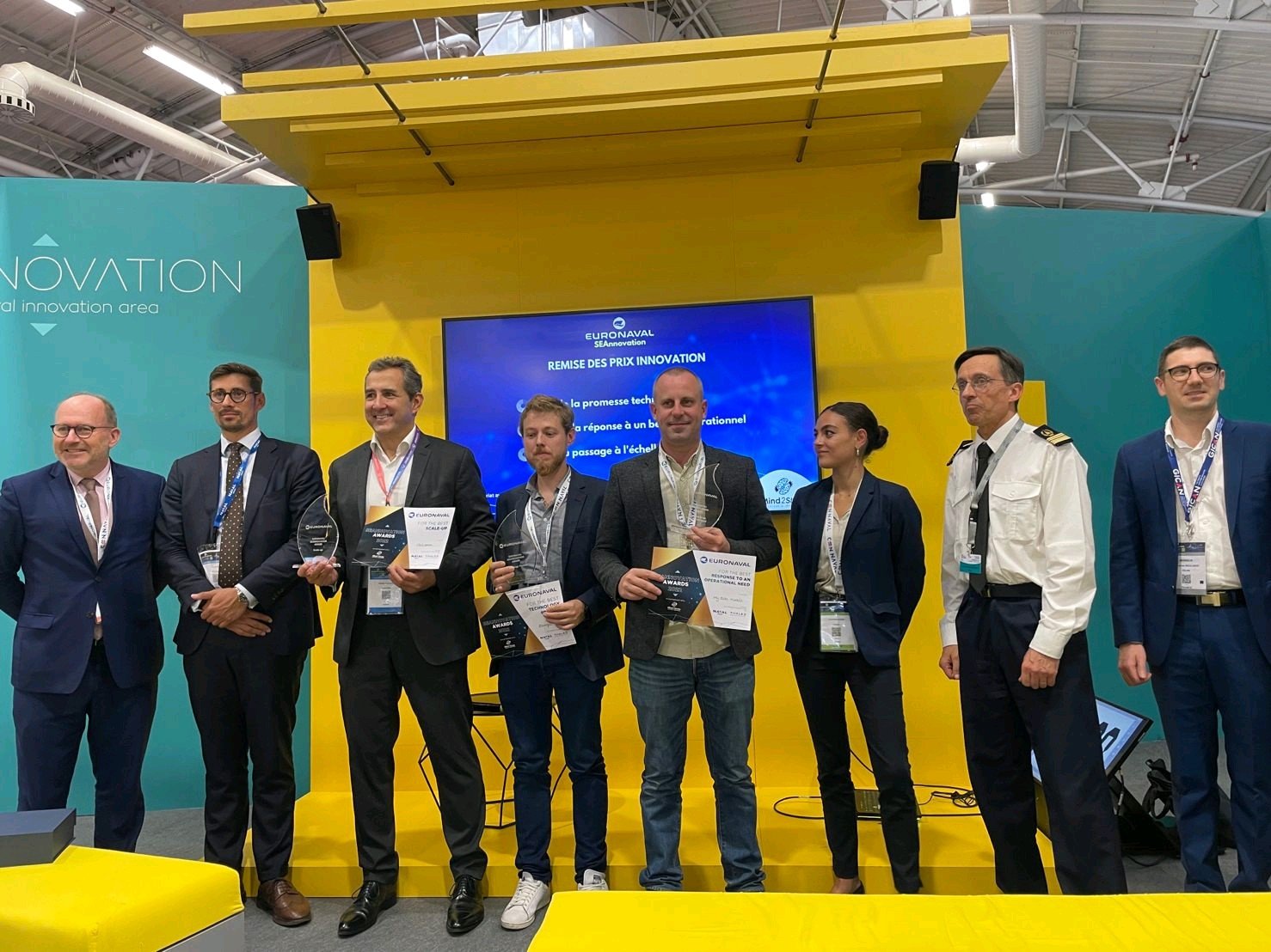 OLEDCOMM Awarded "Scaling Up" Prize at The EURONAVAL Exhibition 2022 Edition