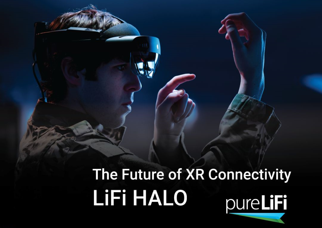 pureLiFi Demonstrates Their LiFi HALO with Fairbanks Morse Defense at The  Sea Air Space in Maryland USA