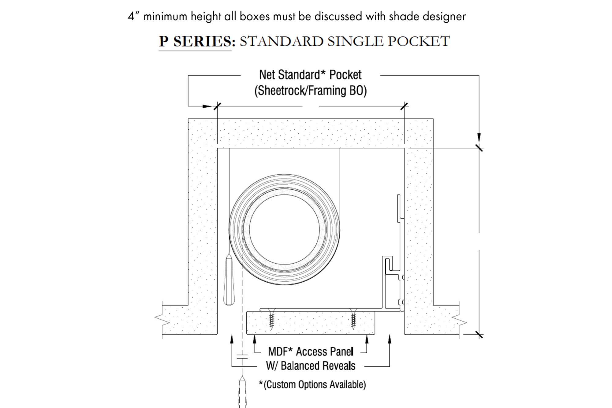 J Geiger Modern Motorized Window Shades P Series Pocket Shades