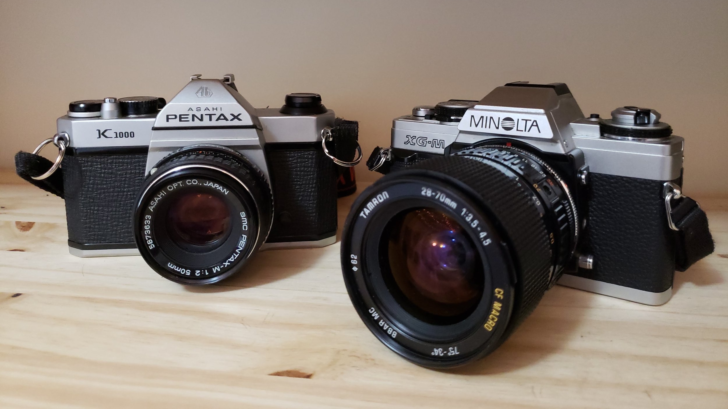 Redundancy — Carrying Two Cameras
