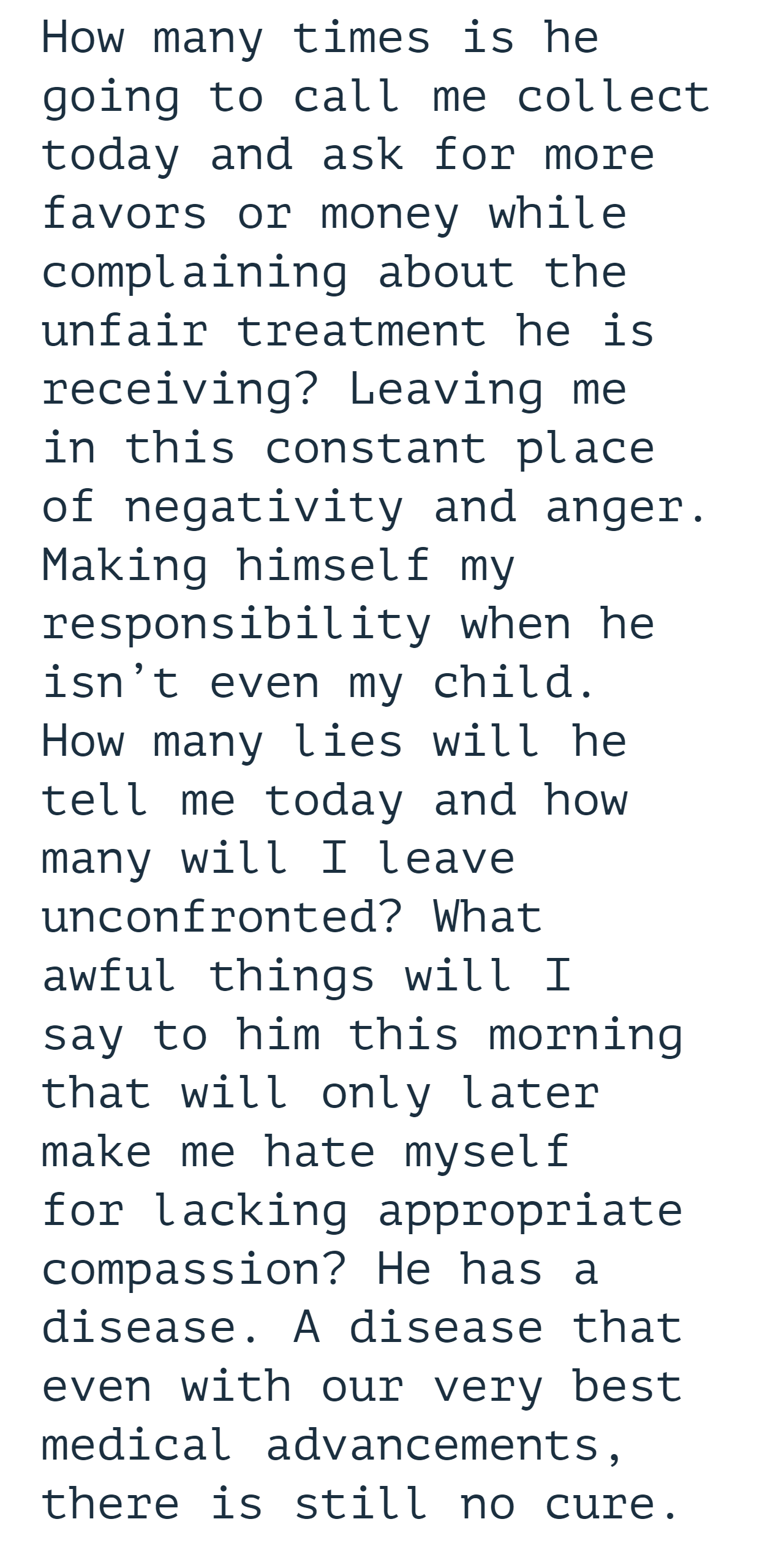 Transference of Pain - The Opioid Crisis — Sisc Johnson