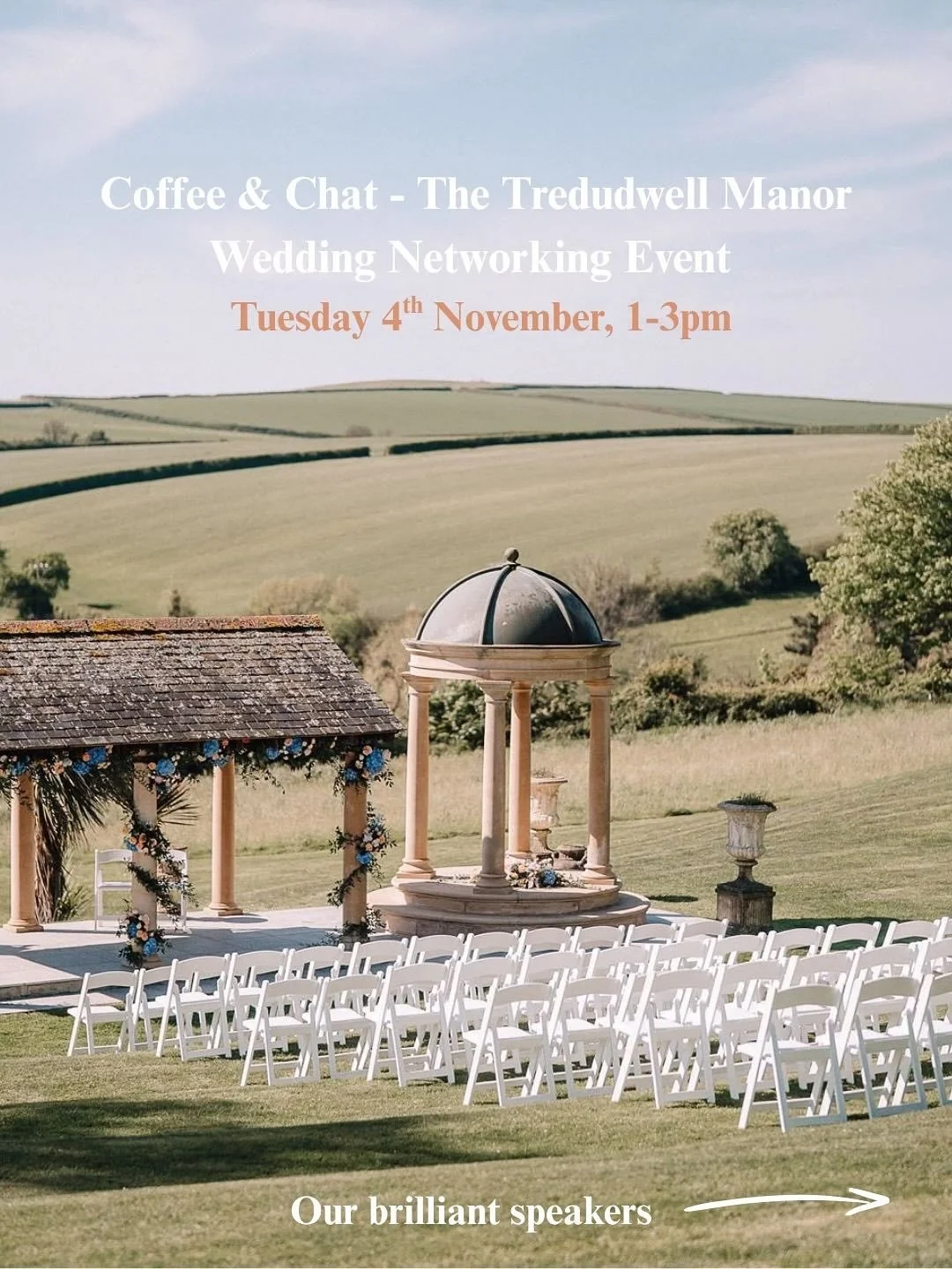 Fed up with being ghosted? Find out how to connect with your Gen Z couples at the next wedding networking event at Tredudwell Manor, Fowey, Tuesday 4th November, 1-3pm.&nbsp;&nbsp;

Enjoy coffee, mocktails, woodfired canapes, great conversations and 