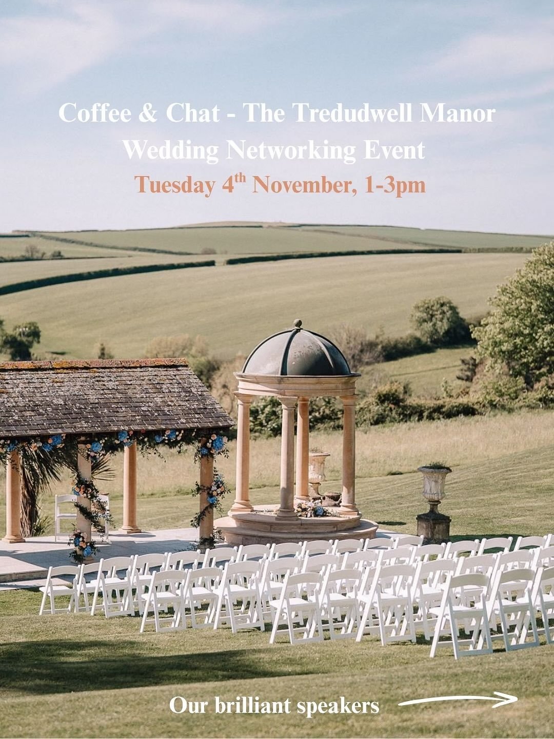 Fed up with being ghosted? Find out how to connect with your Gen Z couples at the next wedding networking event at Tredudwell Manor, Fowey, Tuesday 4th November, 1-3pm.&nbsp;&nbsp;

Enjoy coffee, mocktails, woodfired canapes, great conversations and 