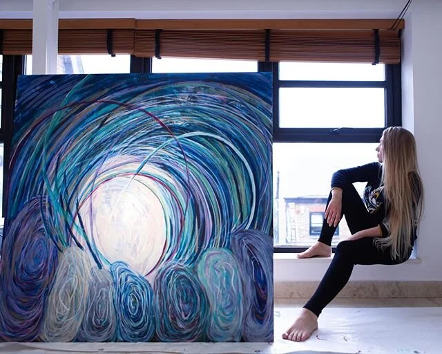 Portals.
Here&rsquo;s a preview of one of my works in progress from my new collection: Portals. 
I was planning on doing my first solo show this summer. But like everyone everything has changed. But that&rsquo;s ok. In fact so many things have change