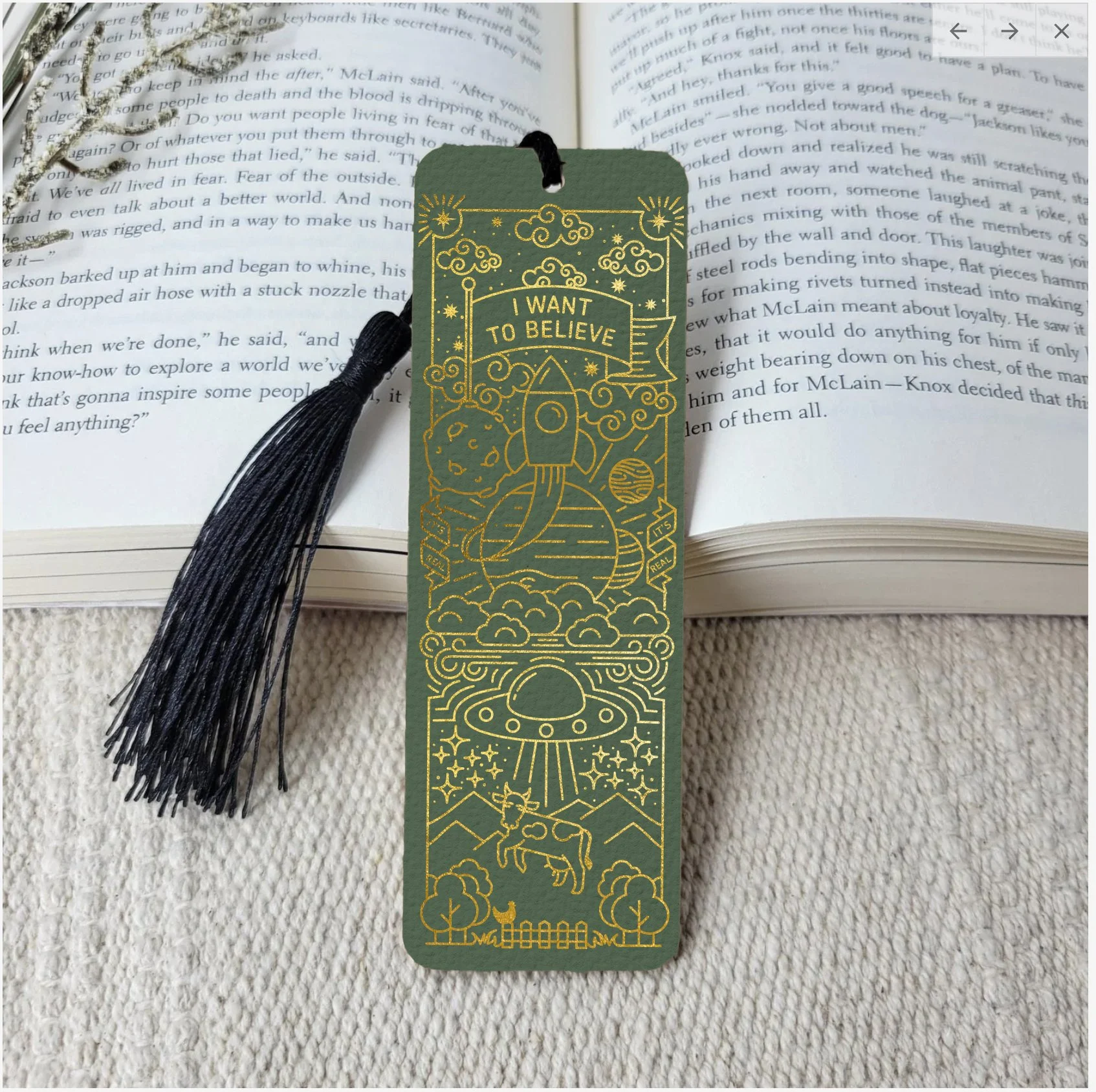 spacey bookmark