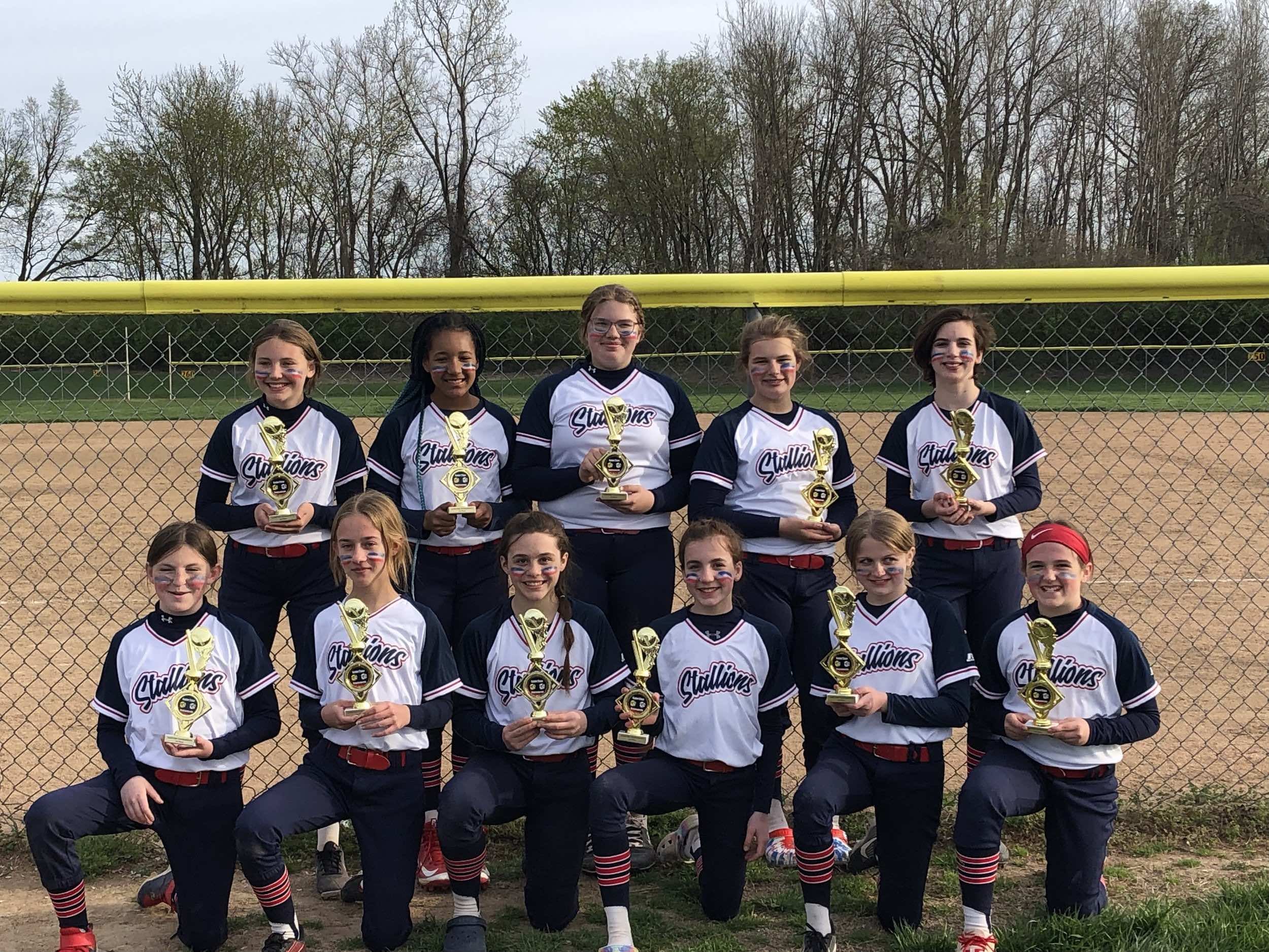 2022 Bunny Bash 1st place 12U Stallions