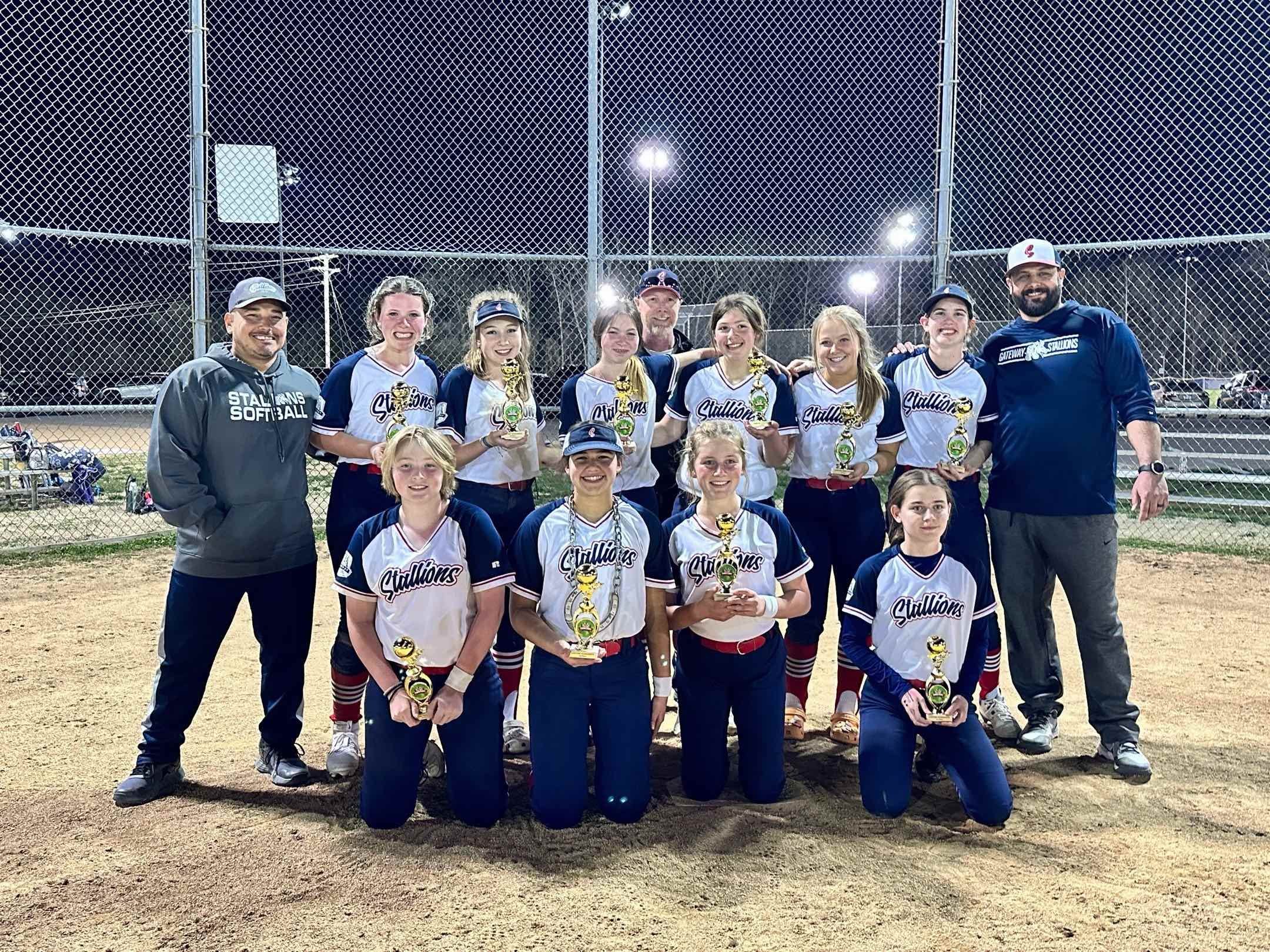 2023 Opening Day 1st Place 14U 08 Stallions