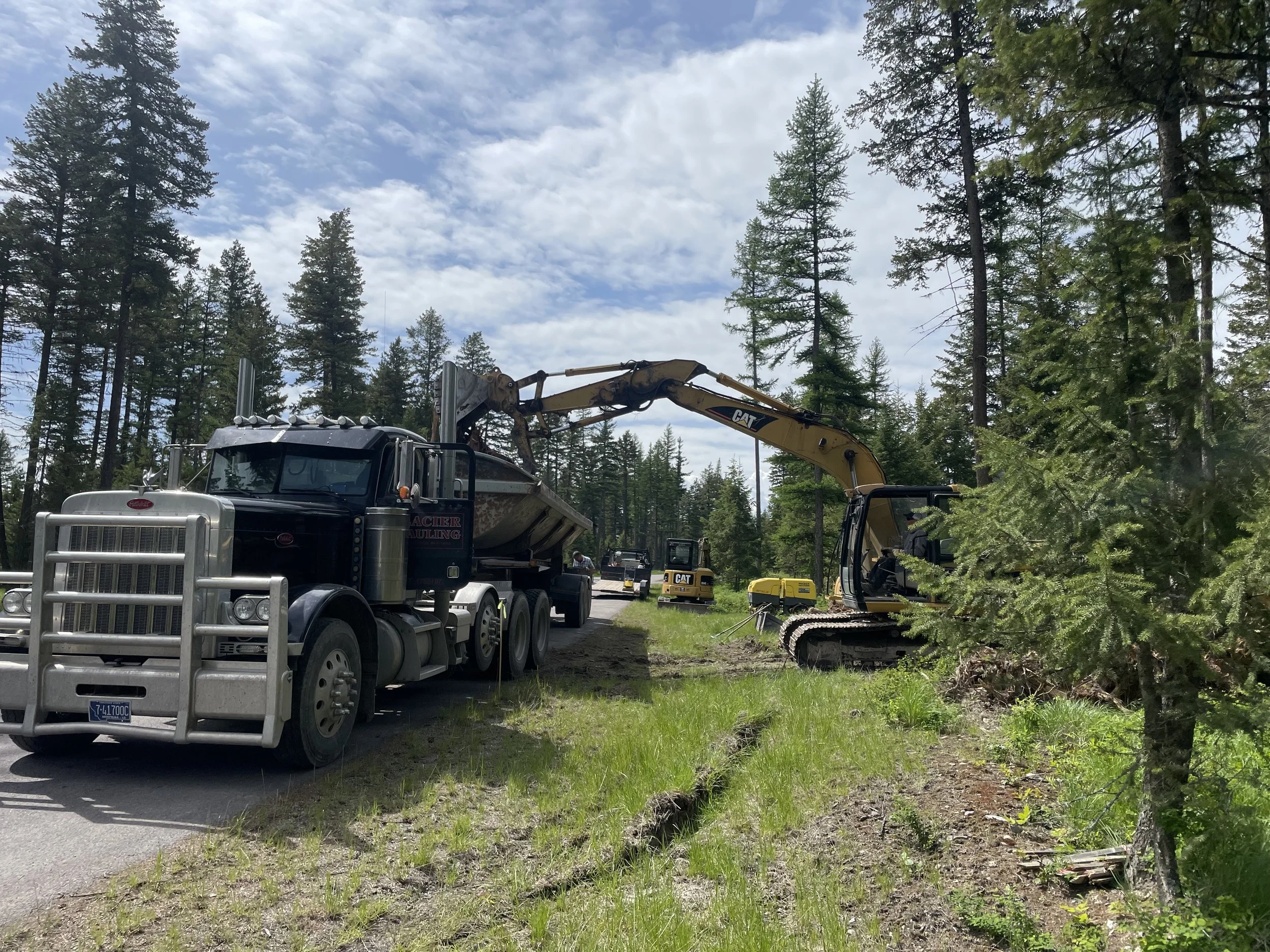Construction Photos Whitefish Hills Village — Wood Roots Construction