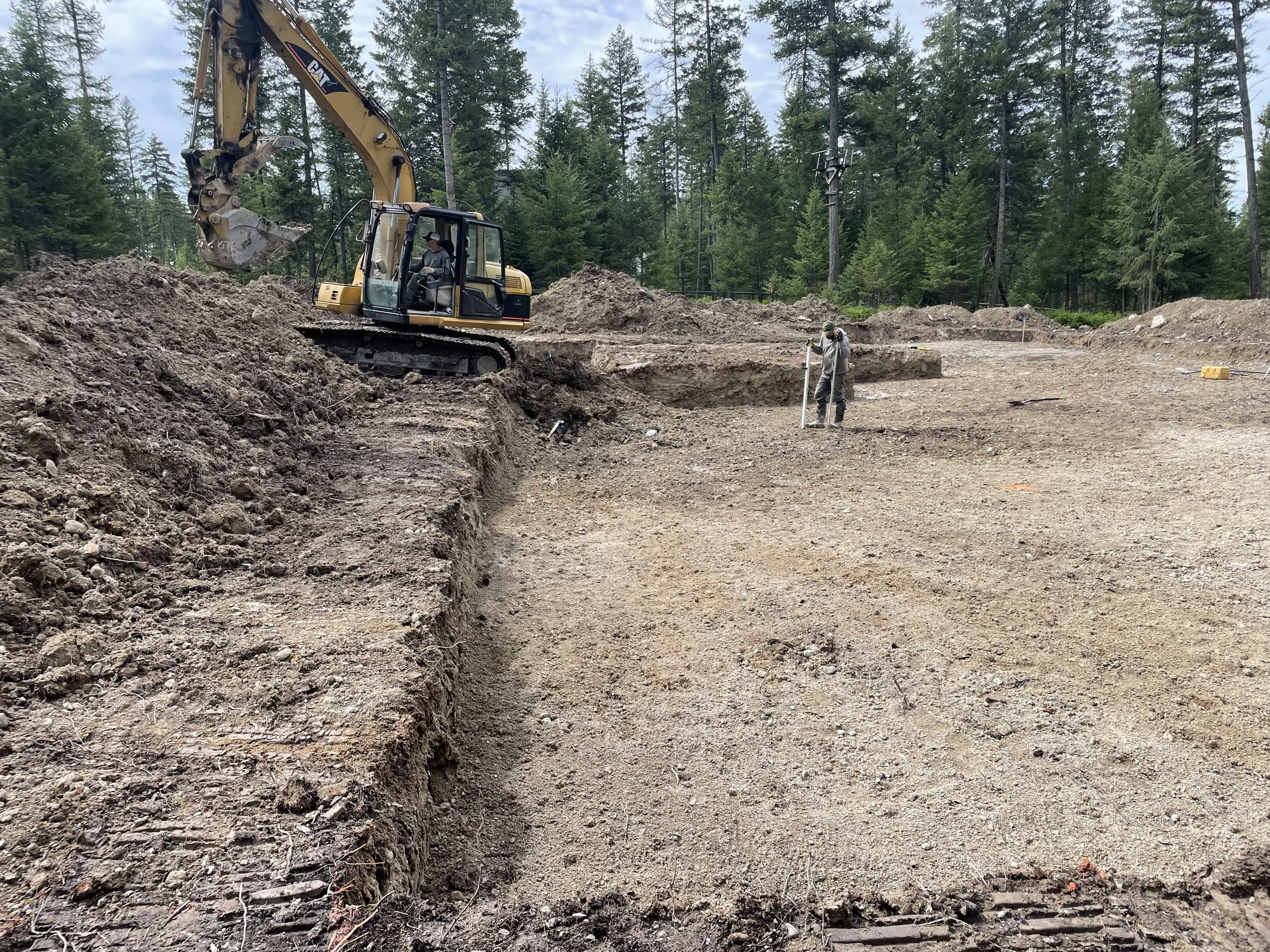 Construction Photos Whitefish Hills Village — Wood Roots Construction