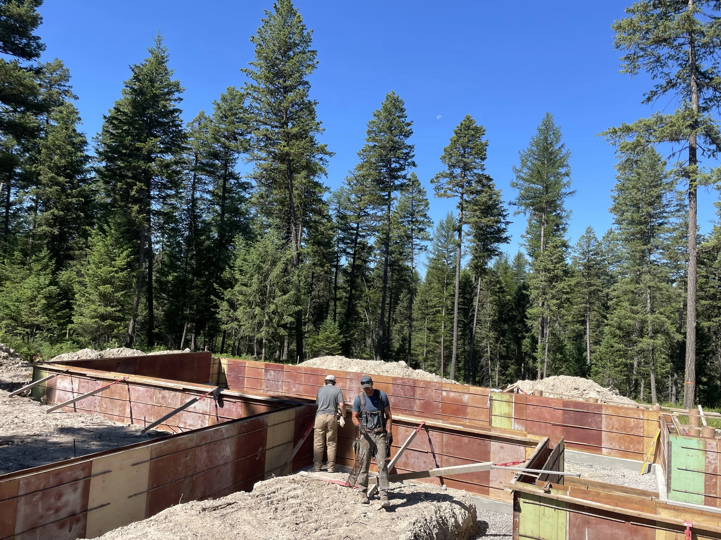 Construction Photos Whitefish Hills Village — Wood Roots Construction