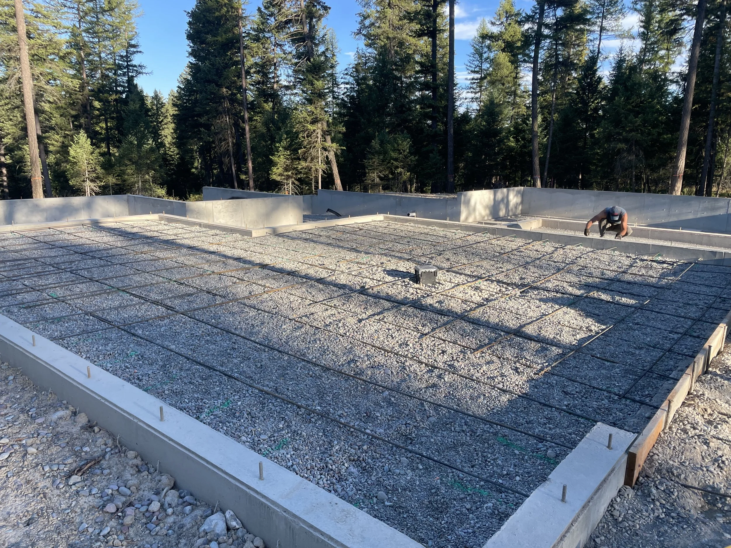 Construction Photos Whitefish Hills Village — Wood Roots Construction