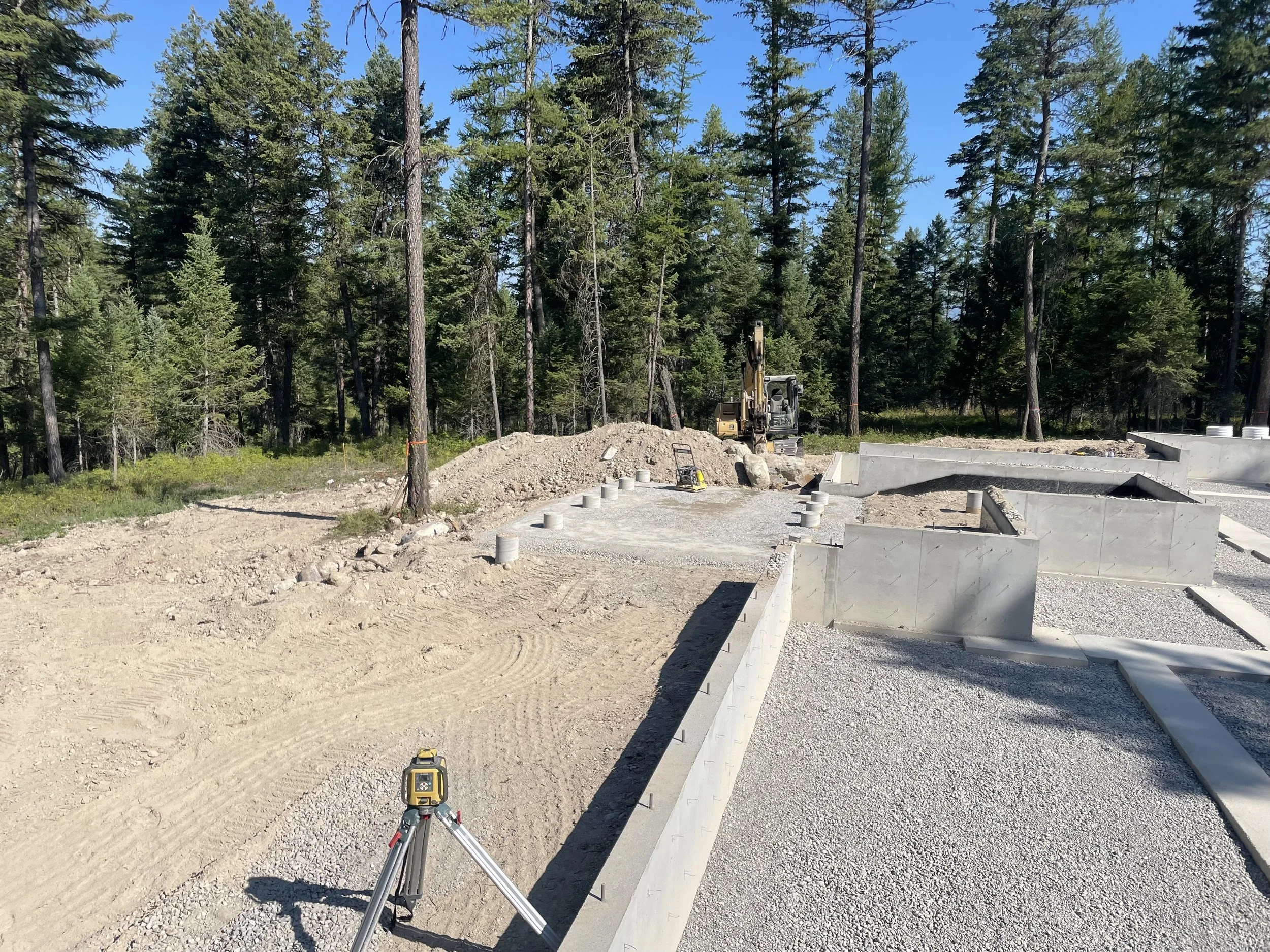 Construction Photos Whitefish Hills Village — Wood Roots Construction