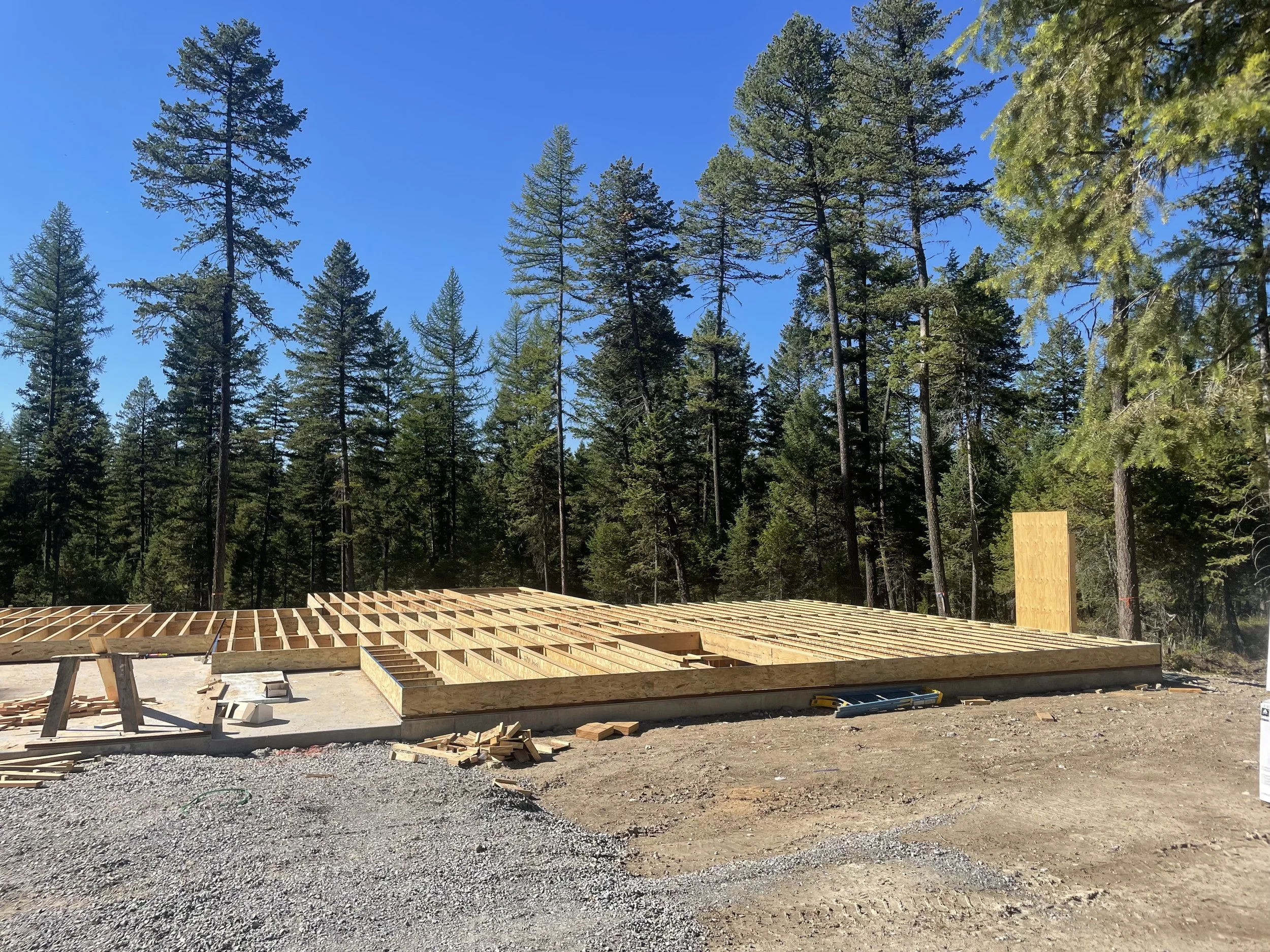 Construction Photos Whitefish Hills Village — Wood Roots Construction