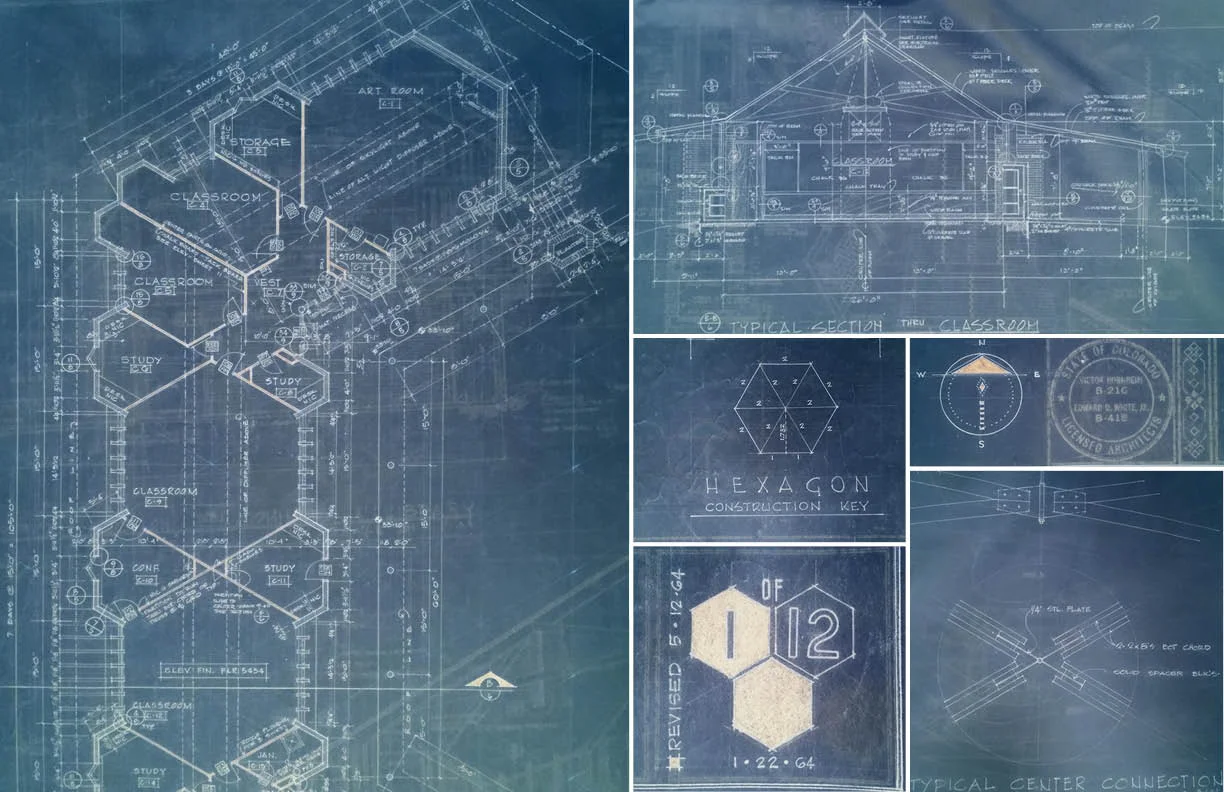 1964 Drawings: Victor Hornbein Architects 