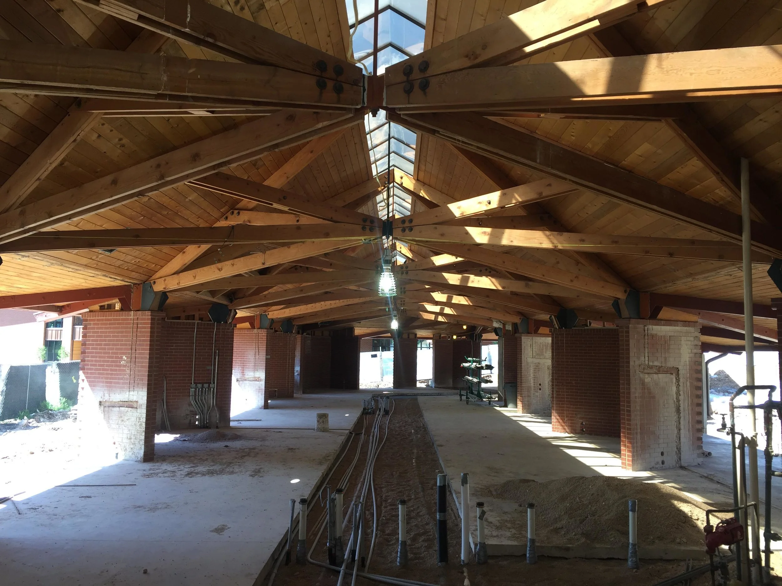 Interior demo complete