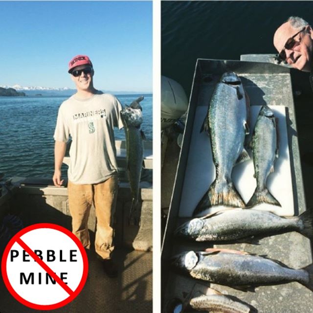 A couple of years ago fishing with my grandpa in #halibutcove #alaska Love you JimmyJoe. Can't wait for some more! 
#nopebblemine #nature #fishing #salmon #love #outdoors #fishingtrip #fishingalaska #kachemakbay #family