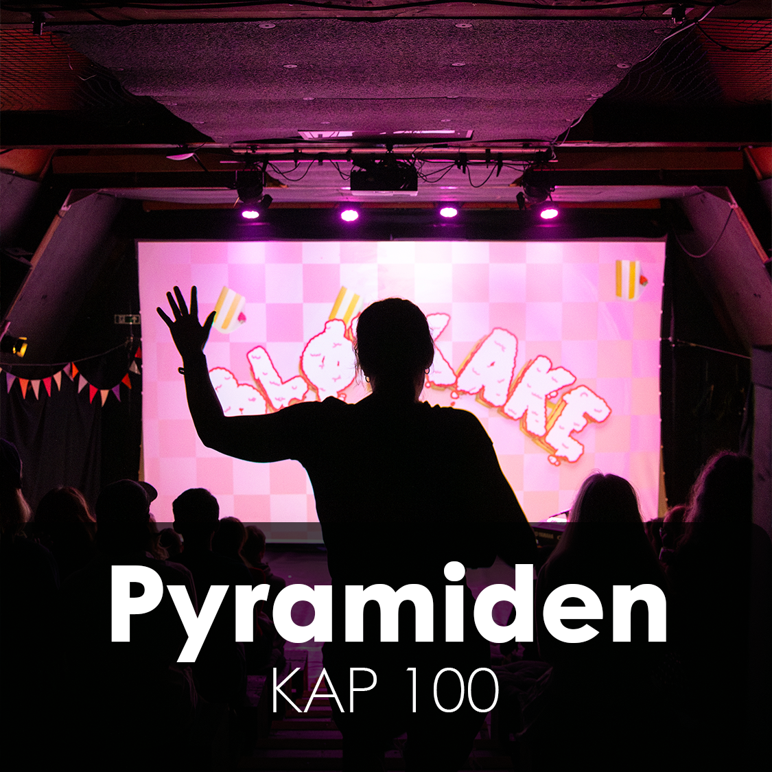 Pyramiden amfi makskapasitet 100