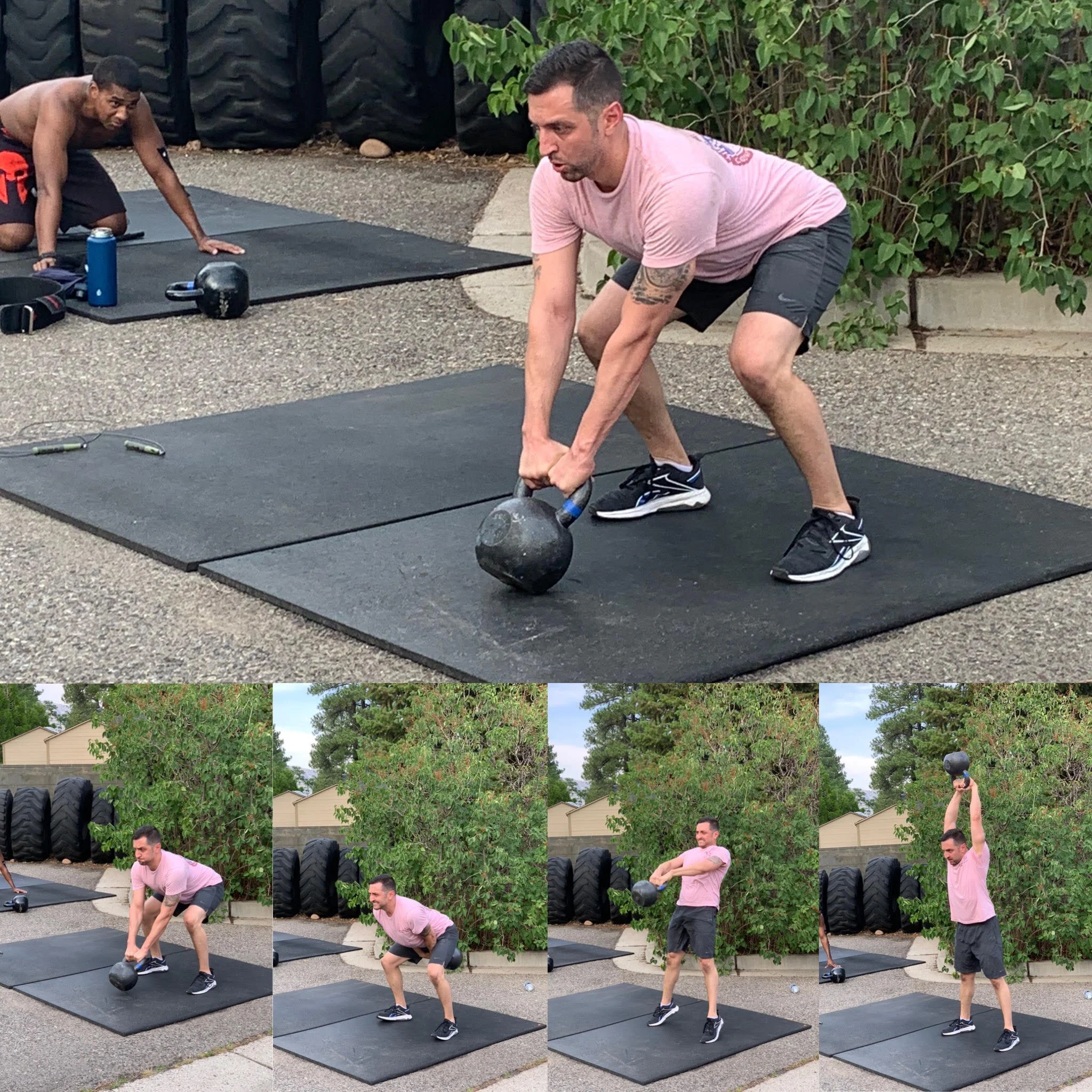 kettlebell double under